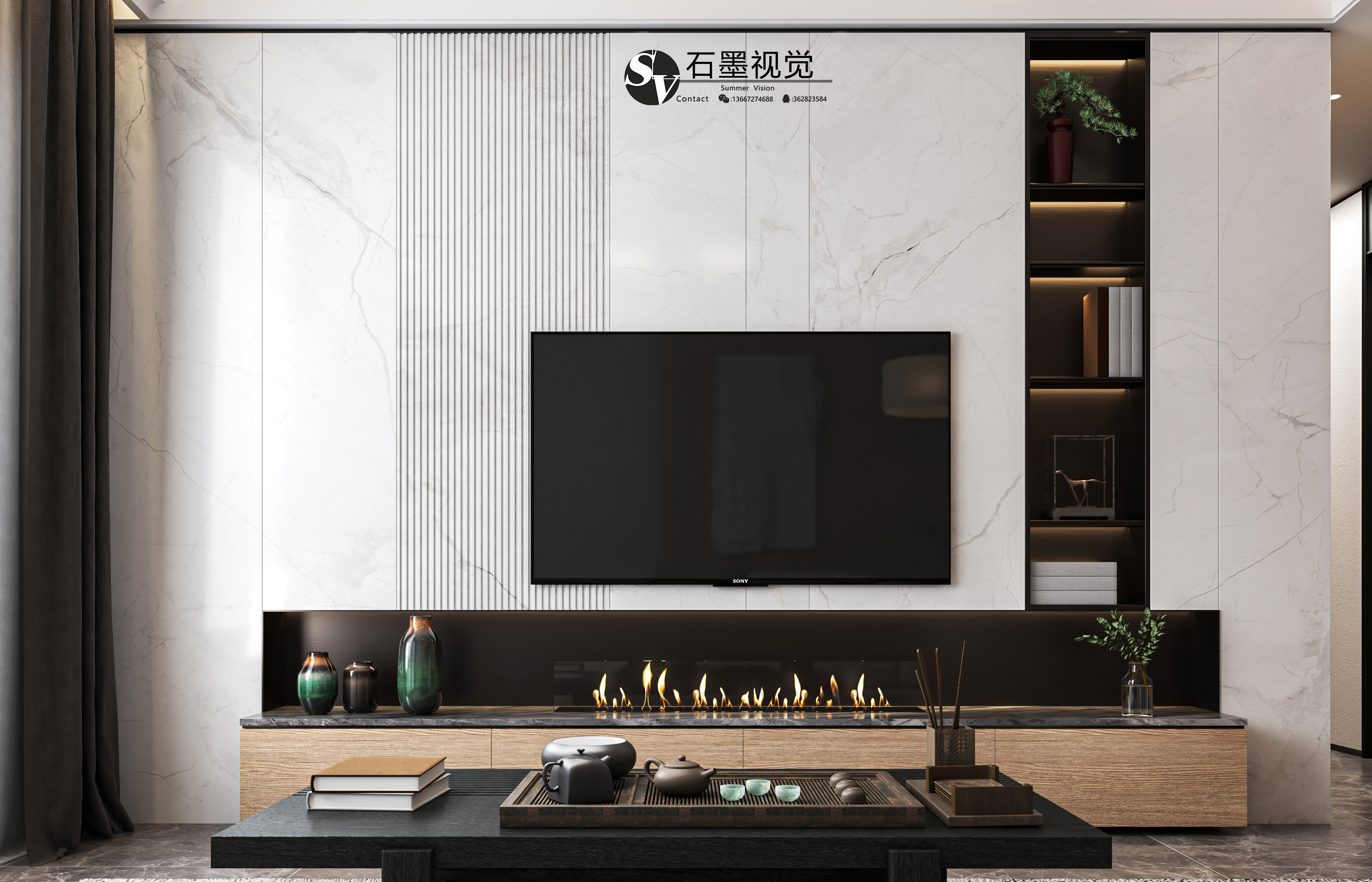 府系赛道 B115 户型 | 现代简约家居典范-8