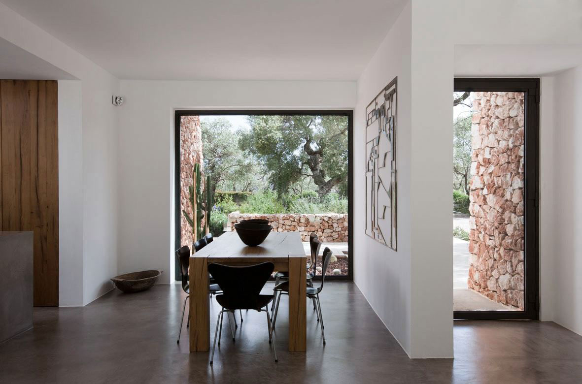 意大利乡村之家 | 原生态石墙与玻璃墙的现代对话-34
