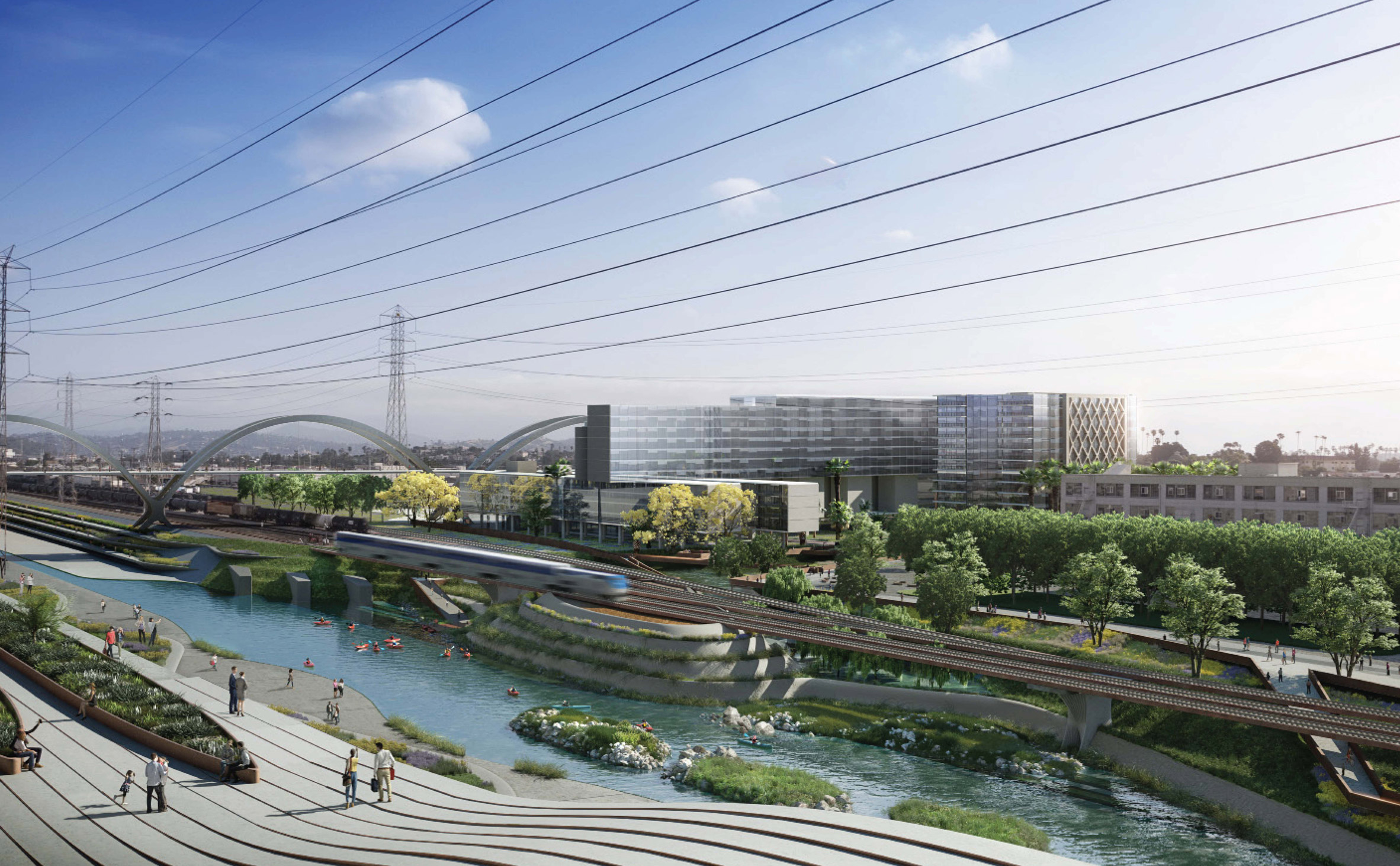 Architecture firms reimagine the Los Angeles River-15