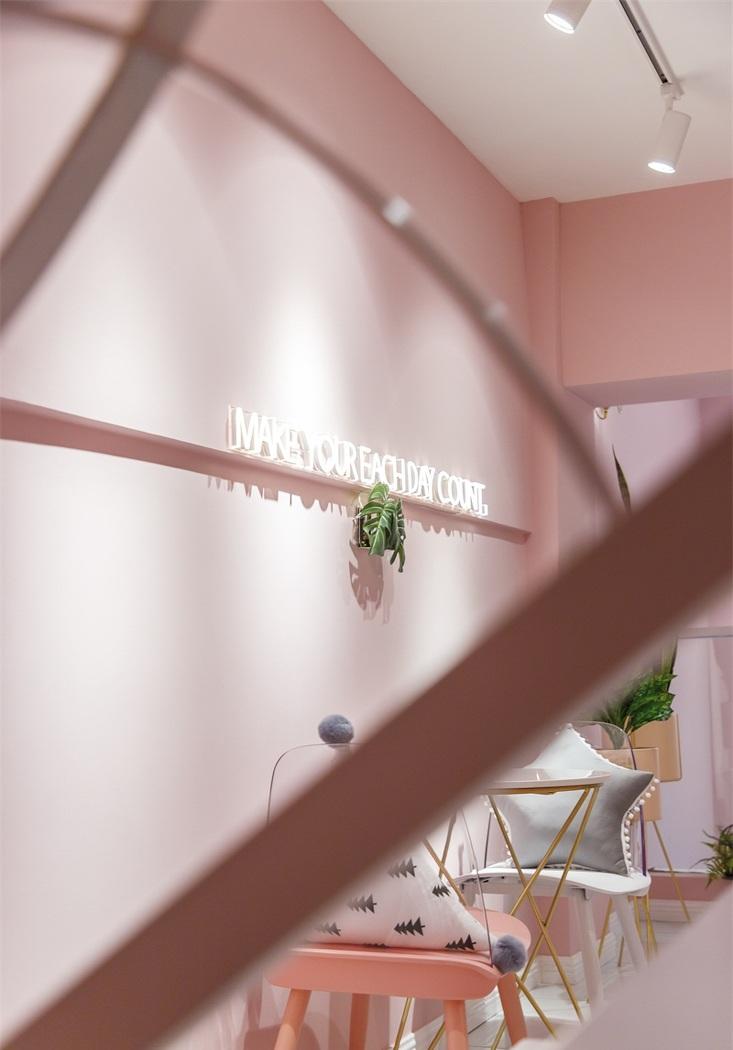 花沐·网红咖啡花艺店铺设计-10