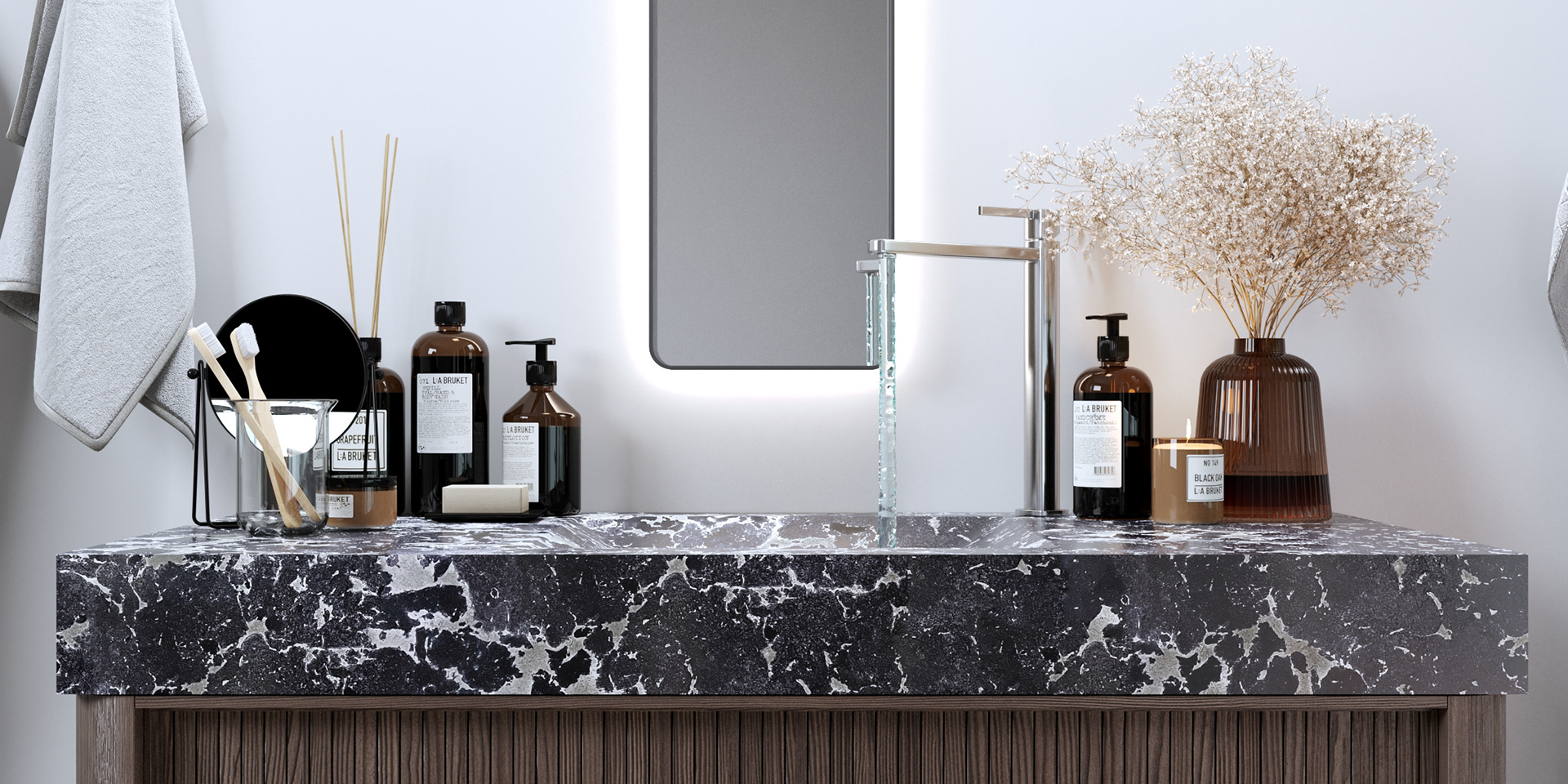 Sink countertop technology marble项目-2