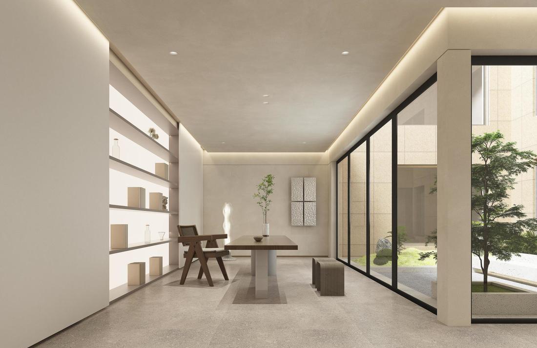 艺术吧台点亮未来艺术住宅-10