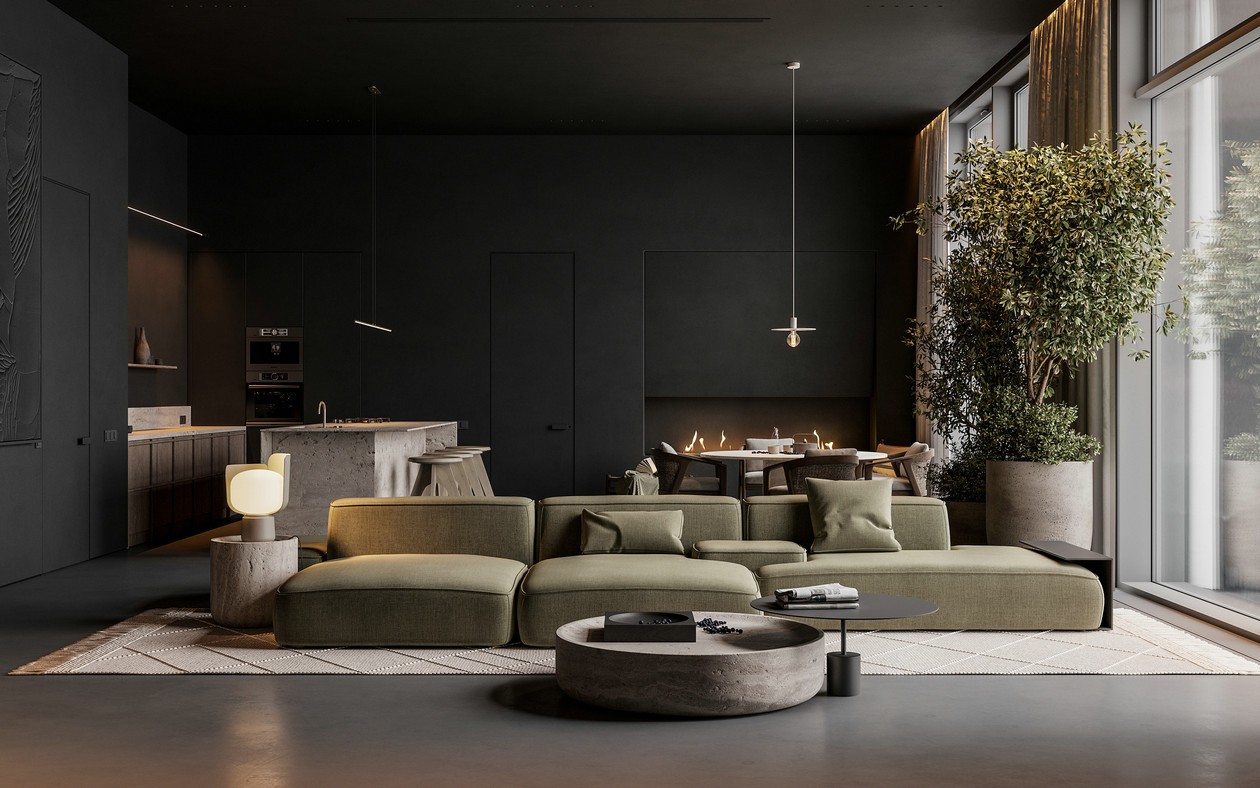 绿色温馨居家空间设计-6