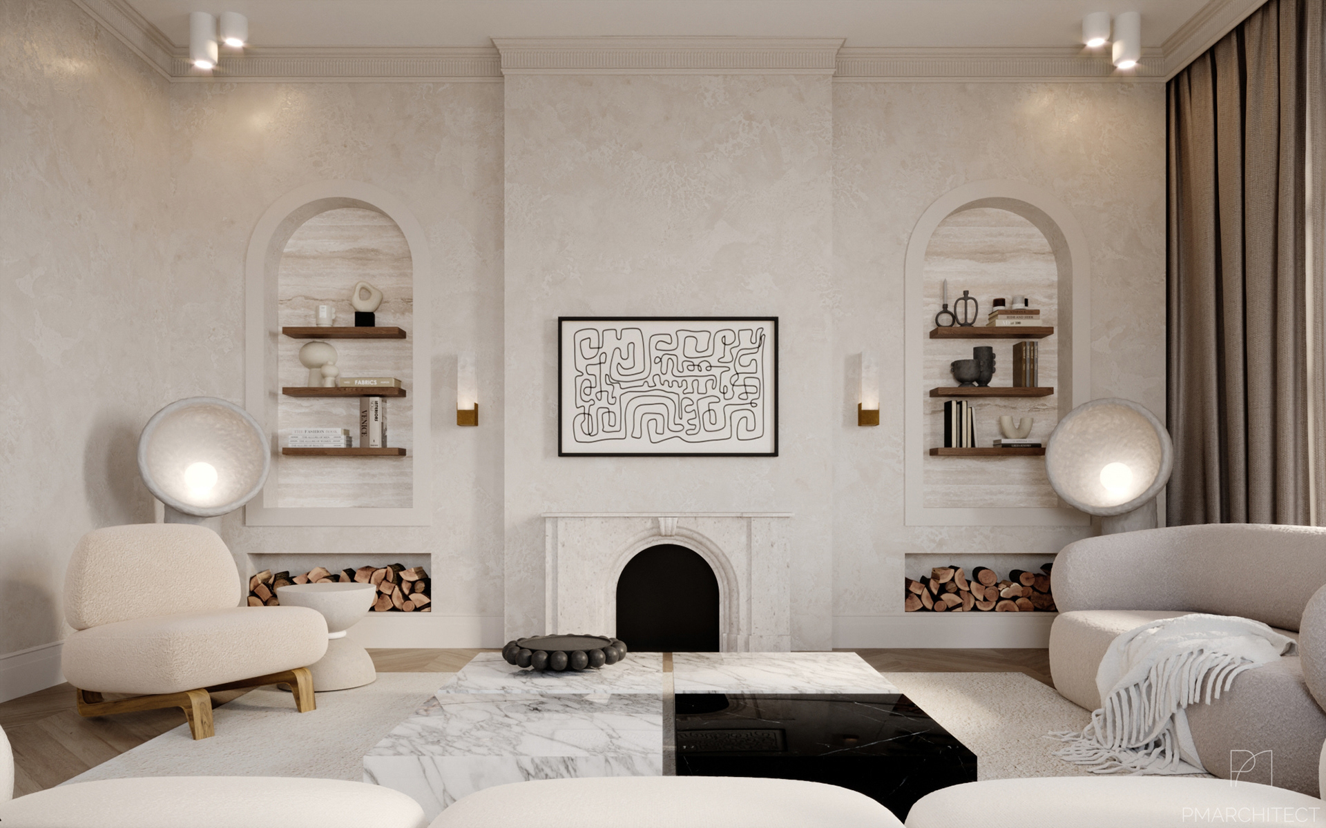 细腻温润的115平奥地利公寓设计！-2