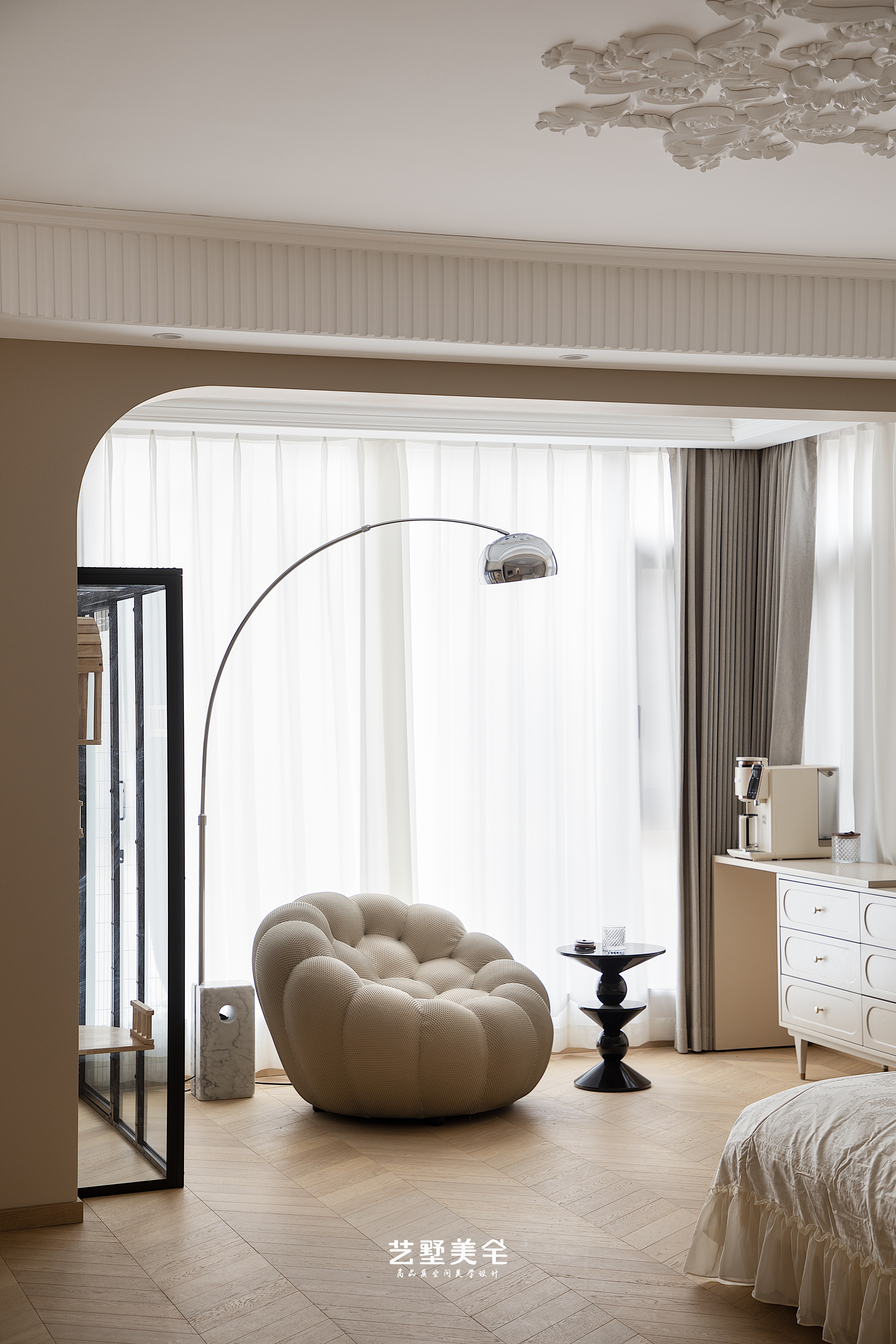 淮南*金地艳澜山 400㎡轻法式别墅设计丨中国淮南丨艺墅美宅设计-38