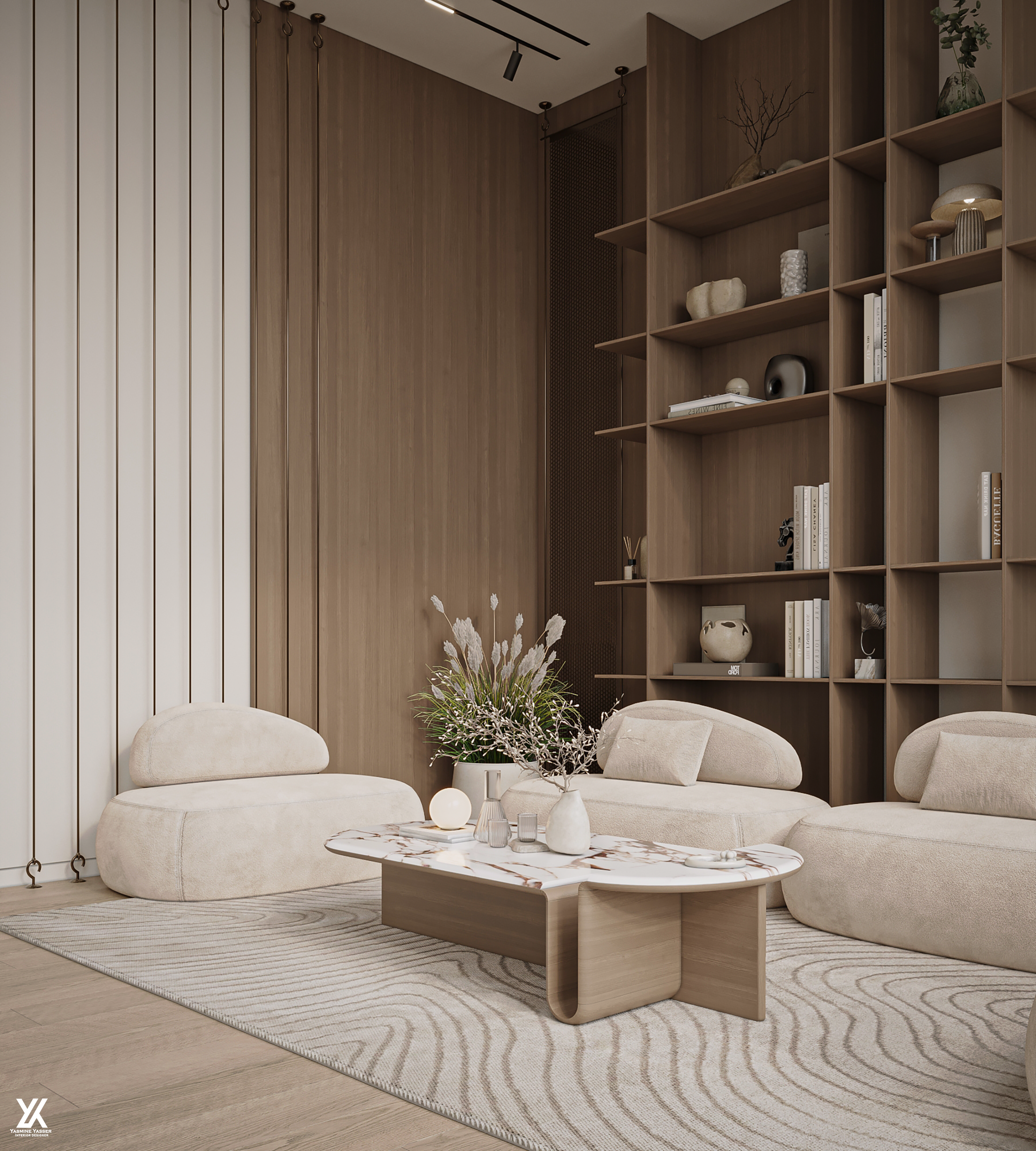 舒适的休息区丨YASMINE YASSER-5