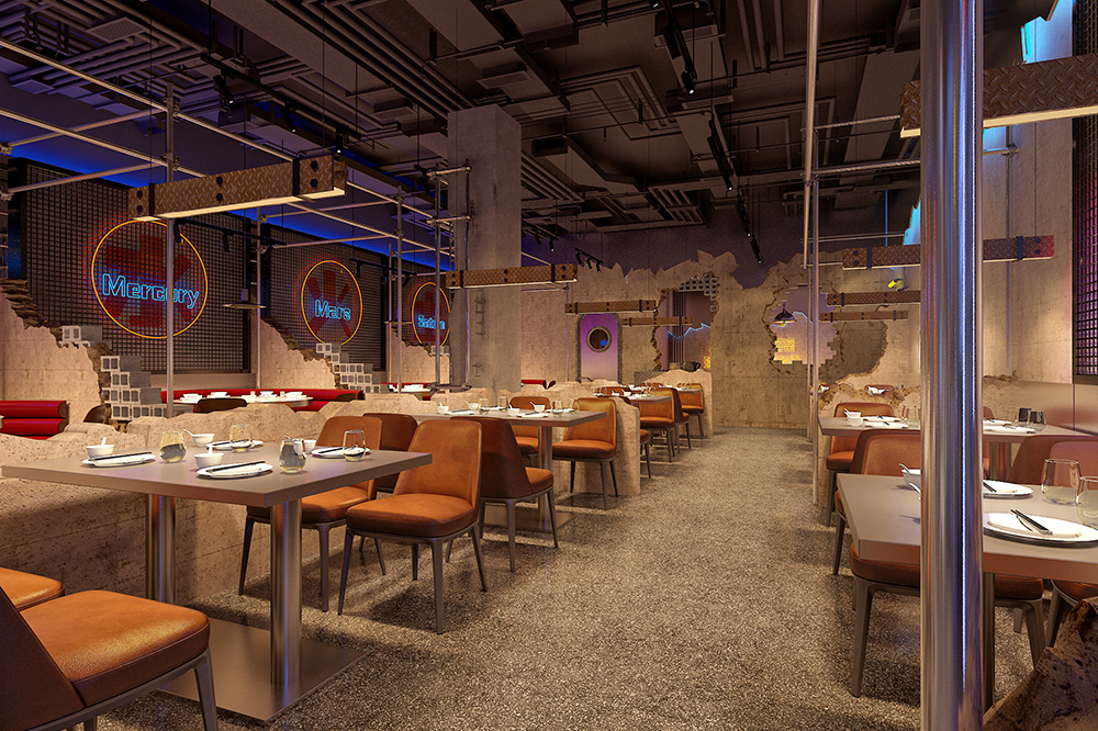 牛排牛尾锅  赛博朋克  火锅-7