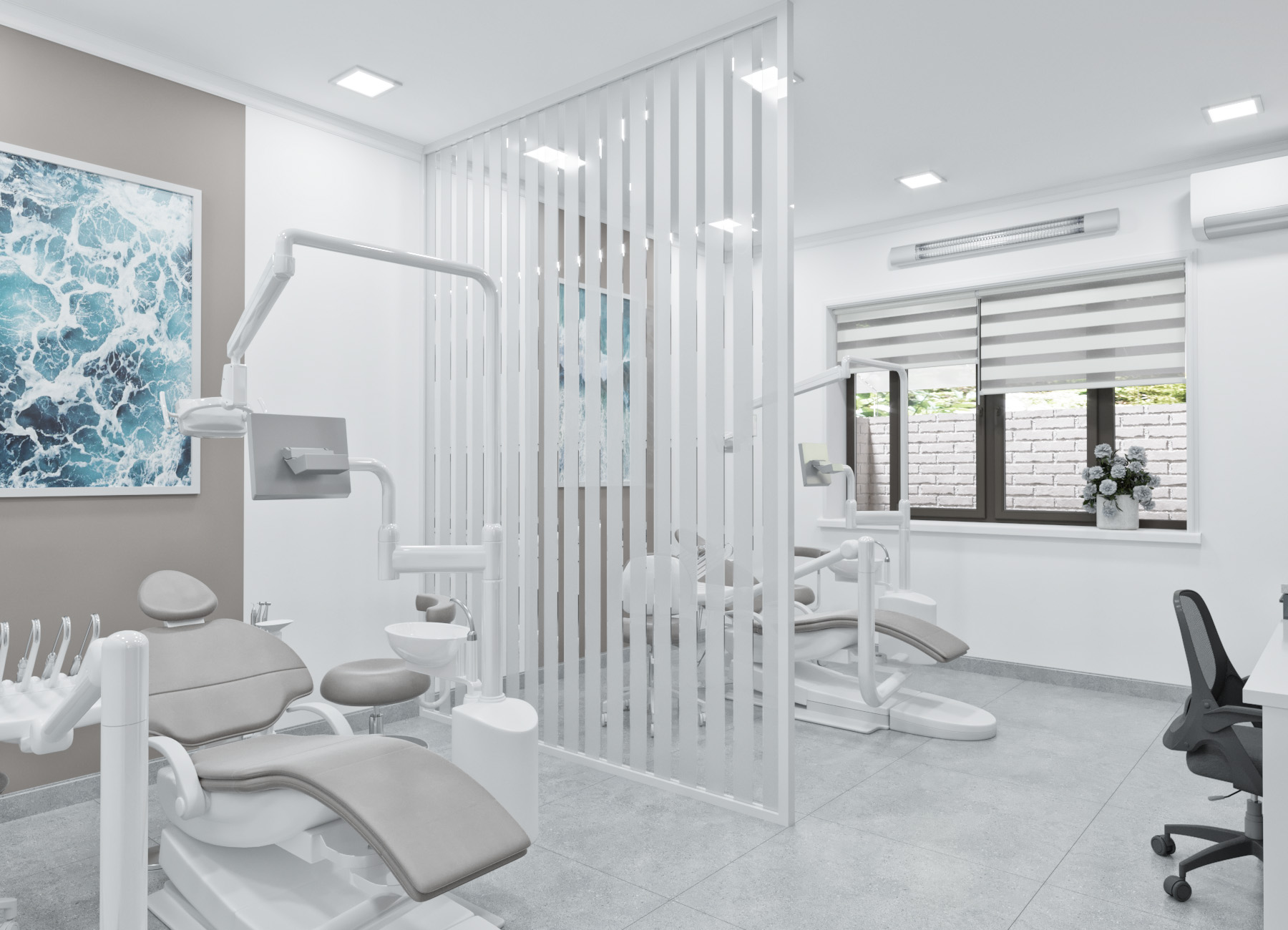 Dental Clinic - dental clinic interior design-38