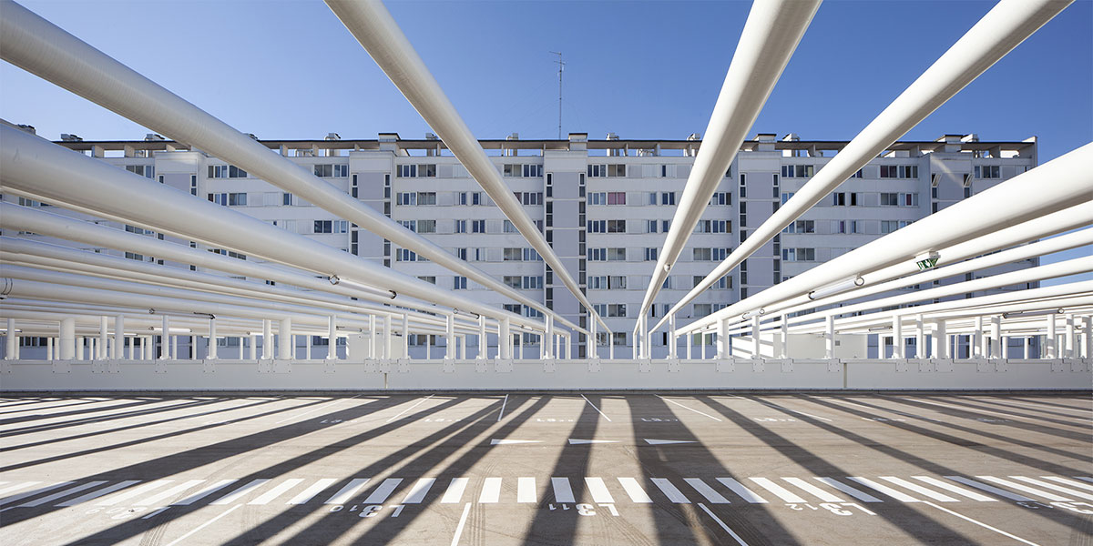 Parking silo au cœur d'un grand ensemble - CoCo architectureCoCo architecture-14