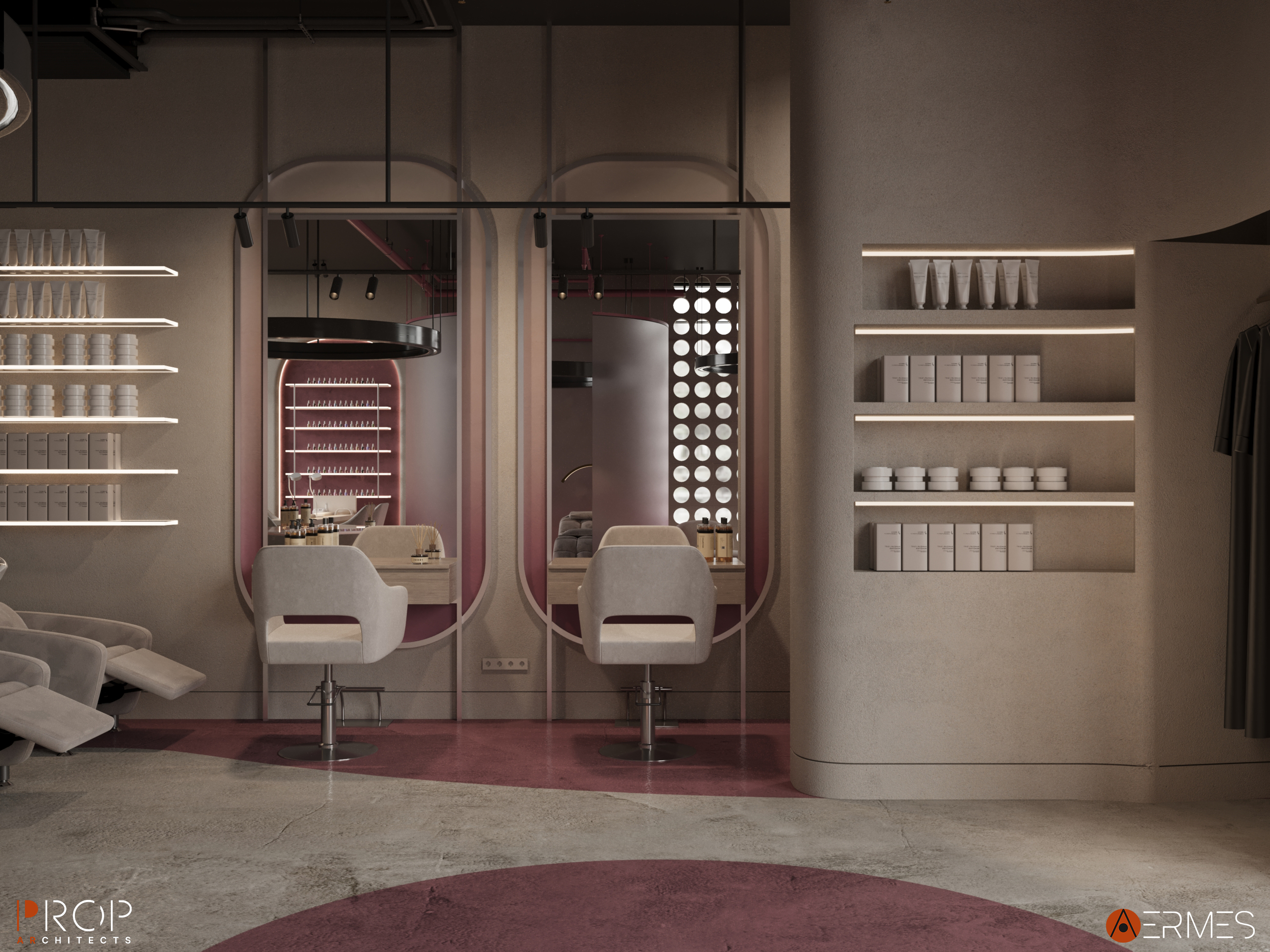 美容院丨沙特阿拉伯丨PROP & AERMES ARCHITECTS-17