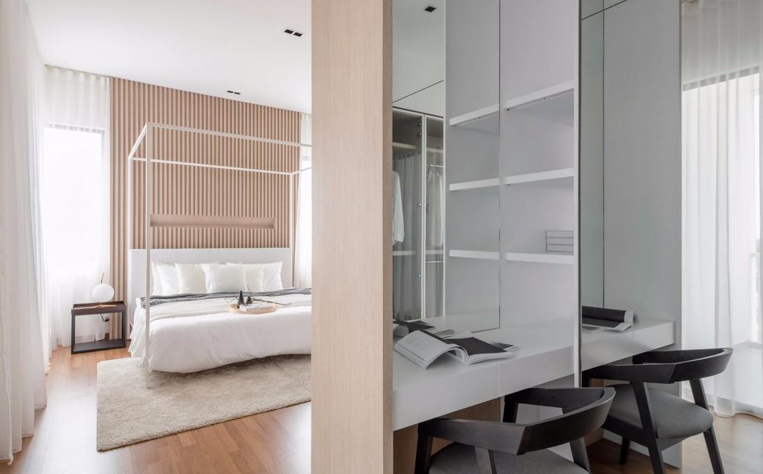 华美筑空间设计丨原木质感打造休闲度假别墅生活-15