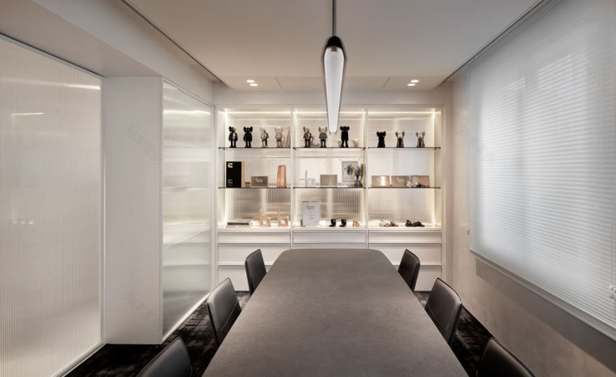 纯白秘境中的绿色和谐办公空间丨中国台北丨23 Design-12