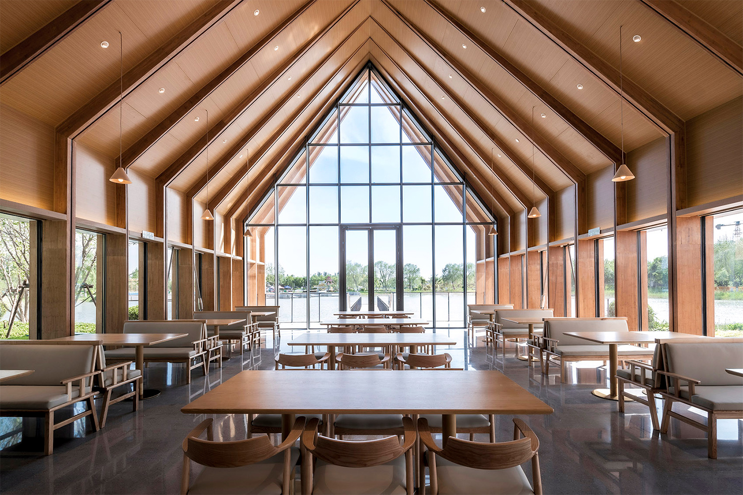 河北廊坊·“久悦壹”日料餐厅设计 / 三磊ZIG | SOHO设计区-0