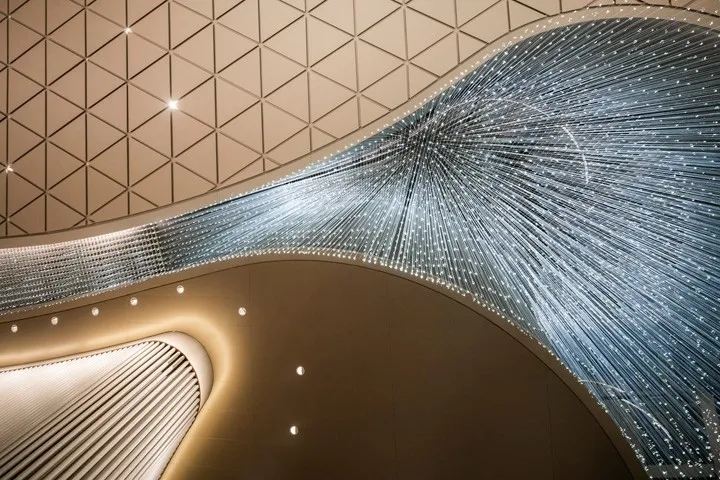 忠旺集团北京总部写字楼大堂设计-11