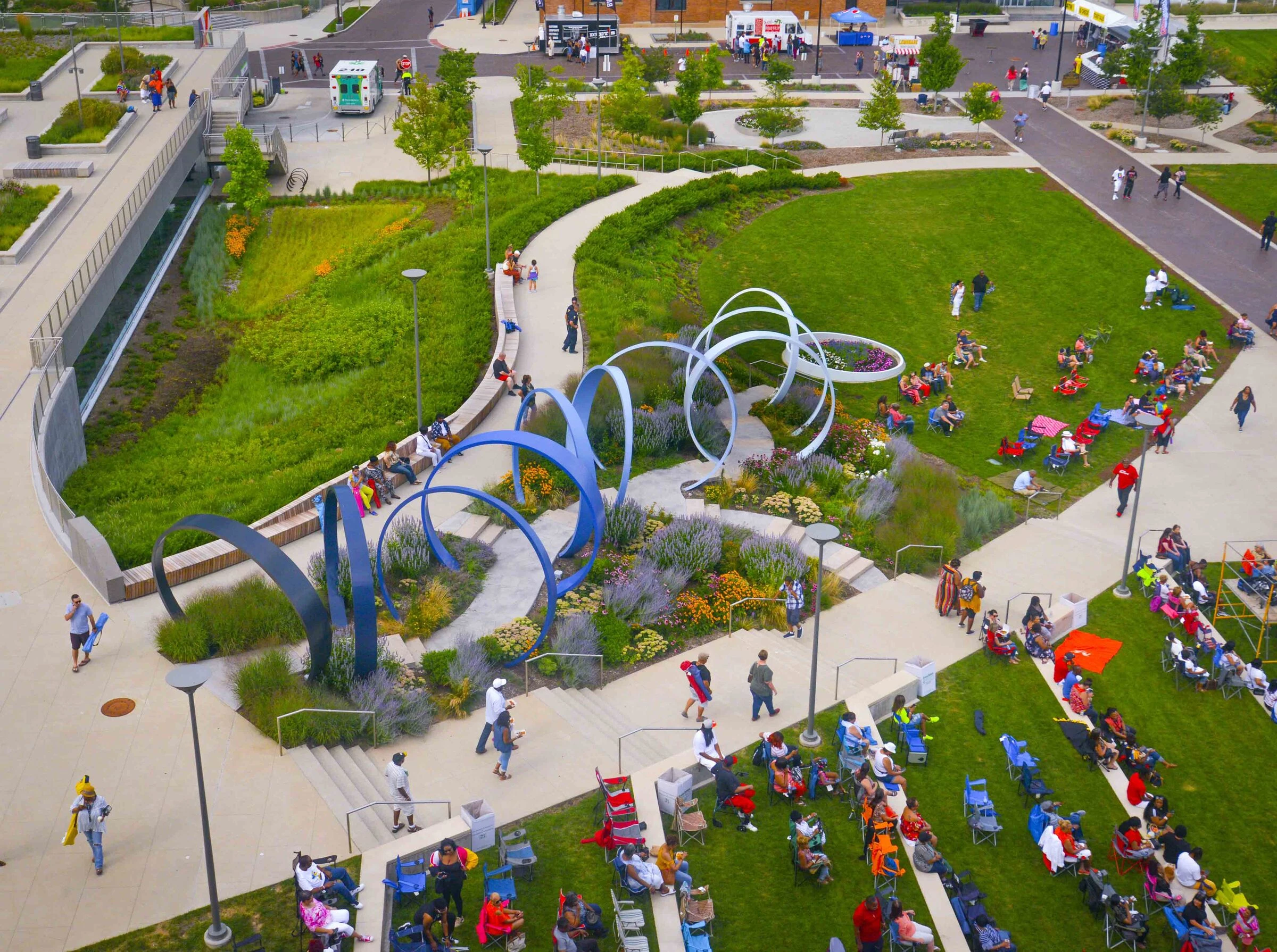 ProMedica 公司园区和长廊公园丨美国丨HKS-3