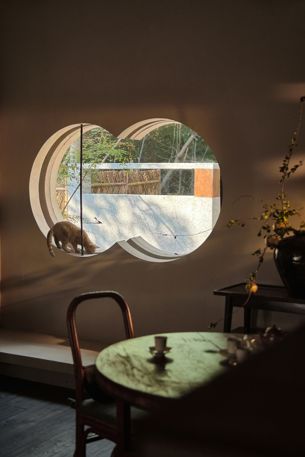 闭门即是深山  半日松风茶空间设计丨中国南京丨南京拙木空间设计-38