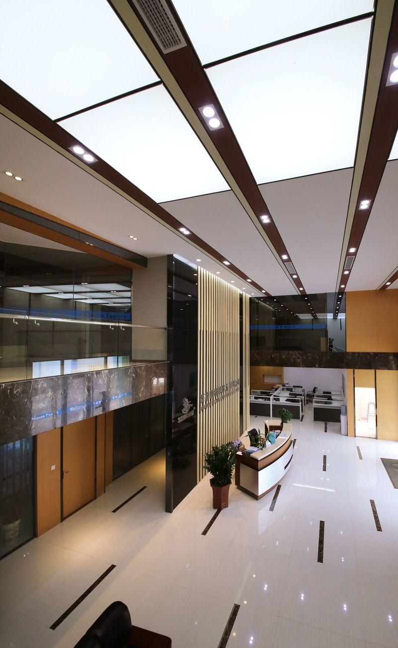 顺德均安天连纺织现代办公空间设计-8