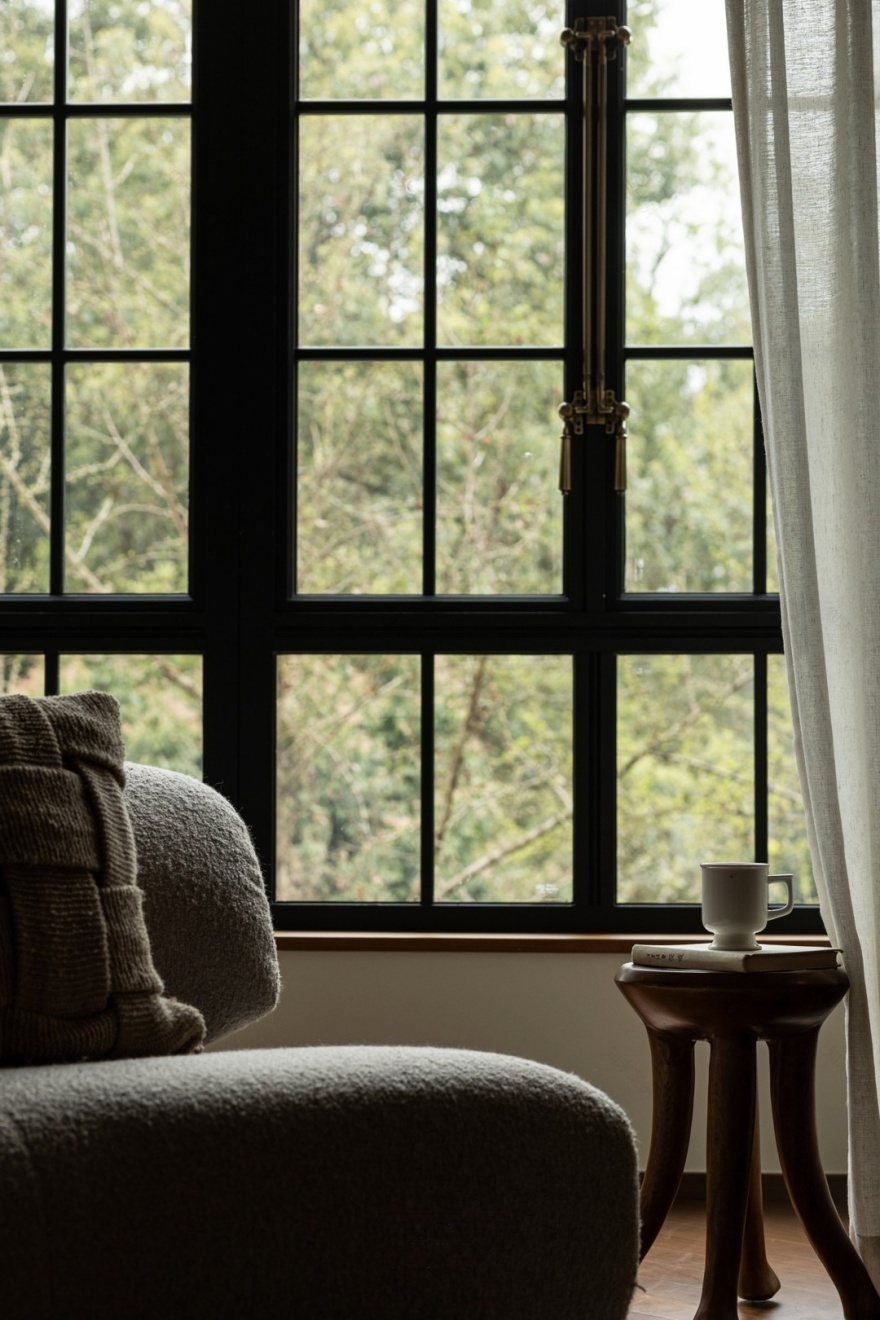 拾光悠然设计 移步异景的东方美学独居住宅设计-6