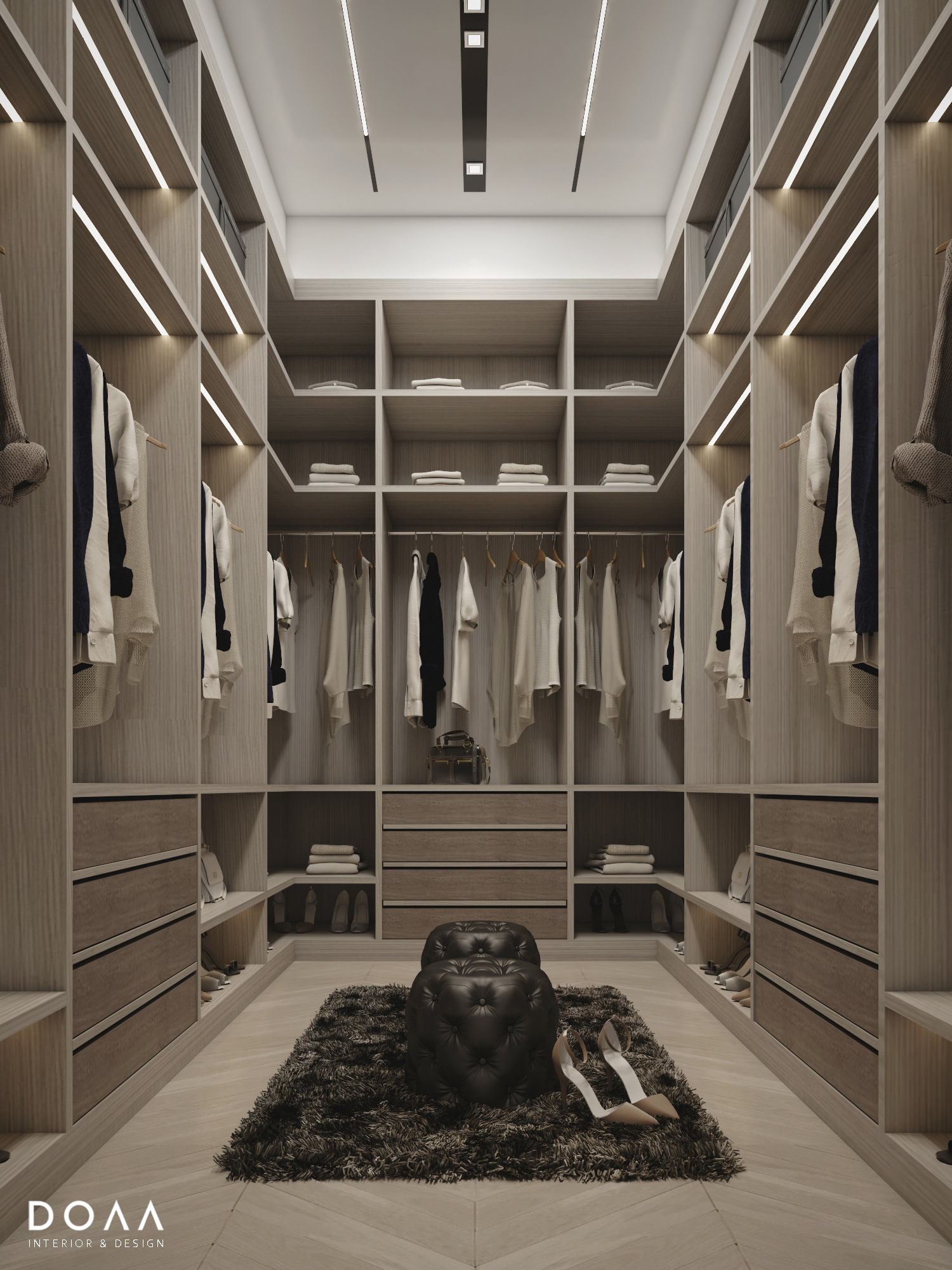 舒适与豪华别墅内部丨Doaa Interior-26