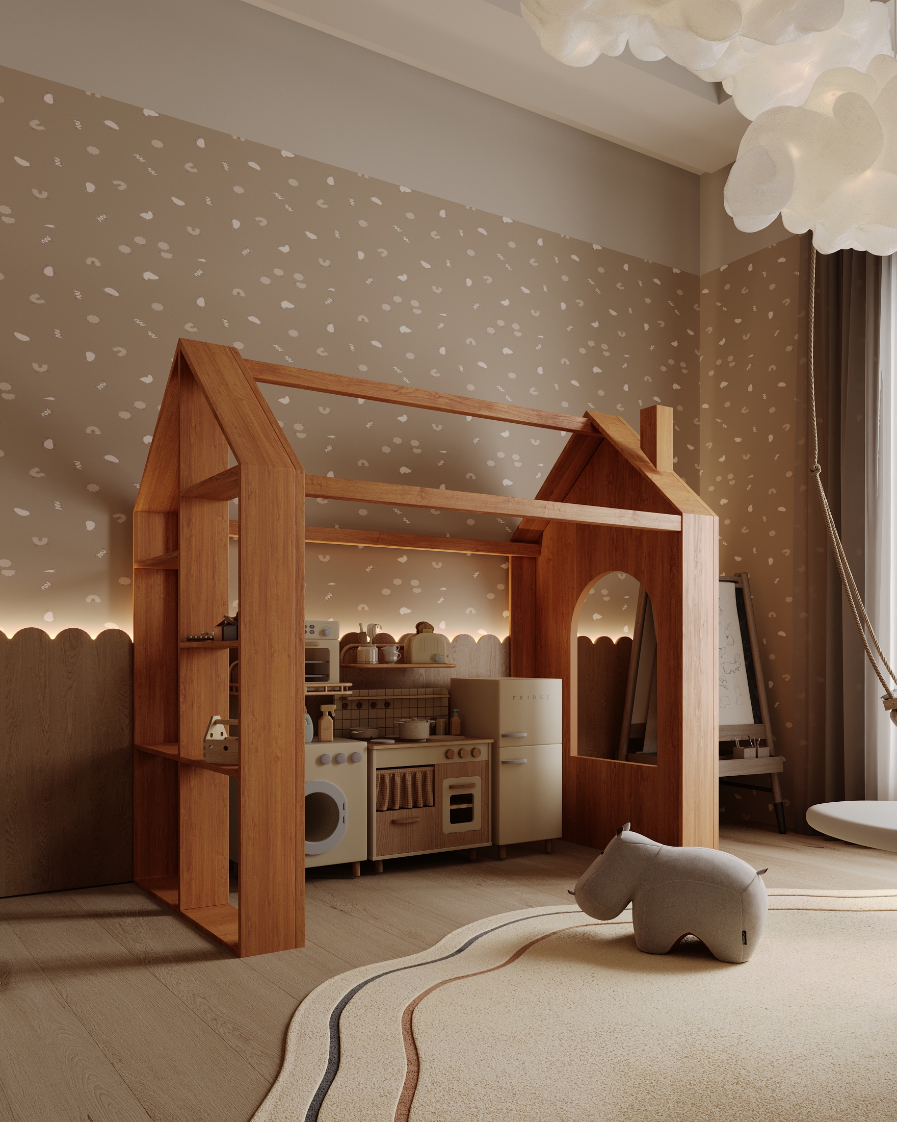 卡塔尔儿童游戏室丨卡塔尔丨ESRAA ALEMAM-8