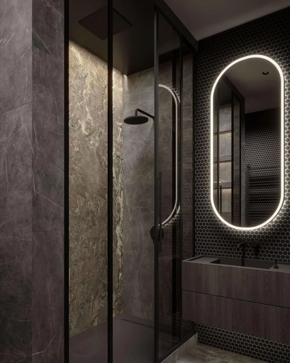 莫斯科 Osome Studio 的质感室内设计-20