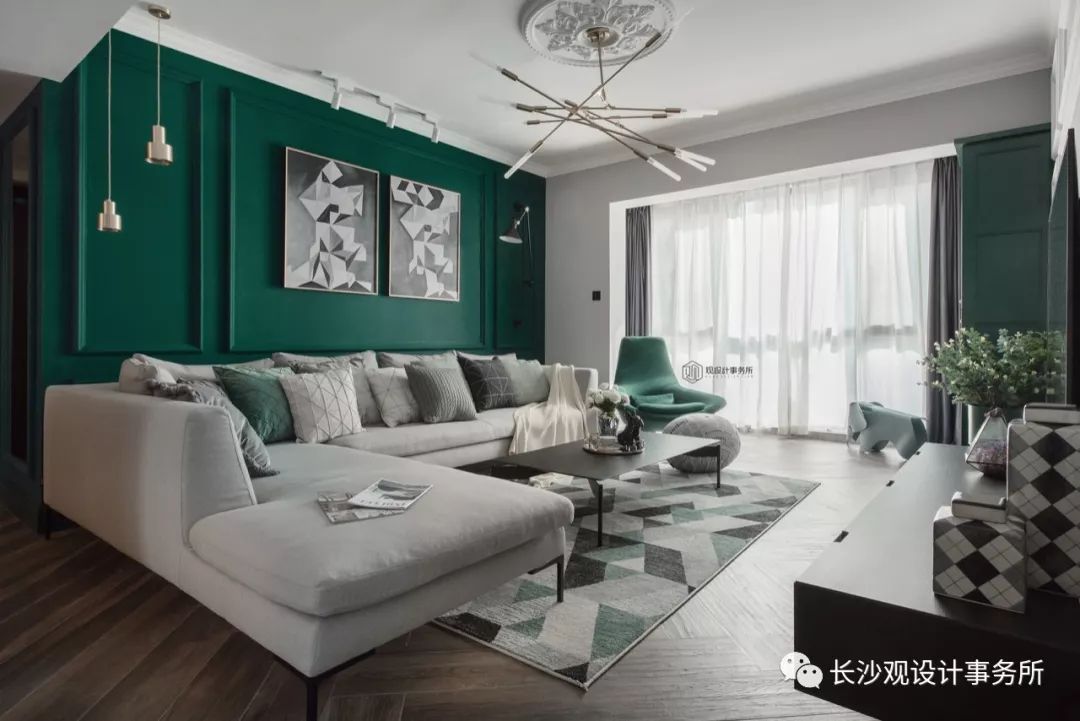 复古绿丝绒，摩登与怀旧共生-3