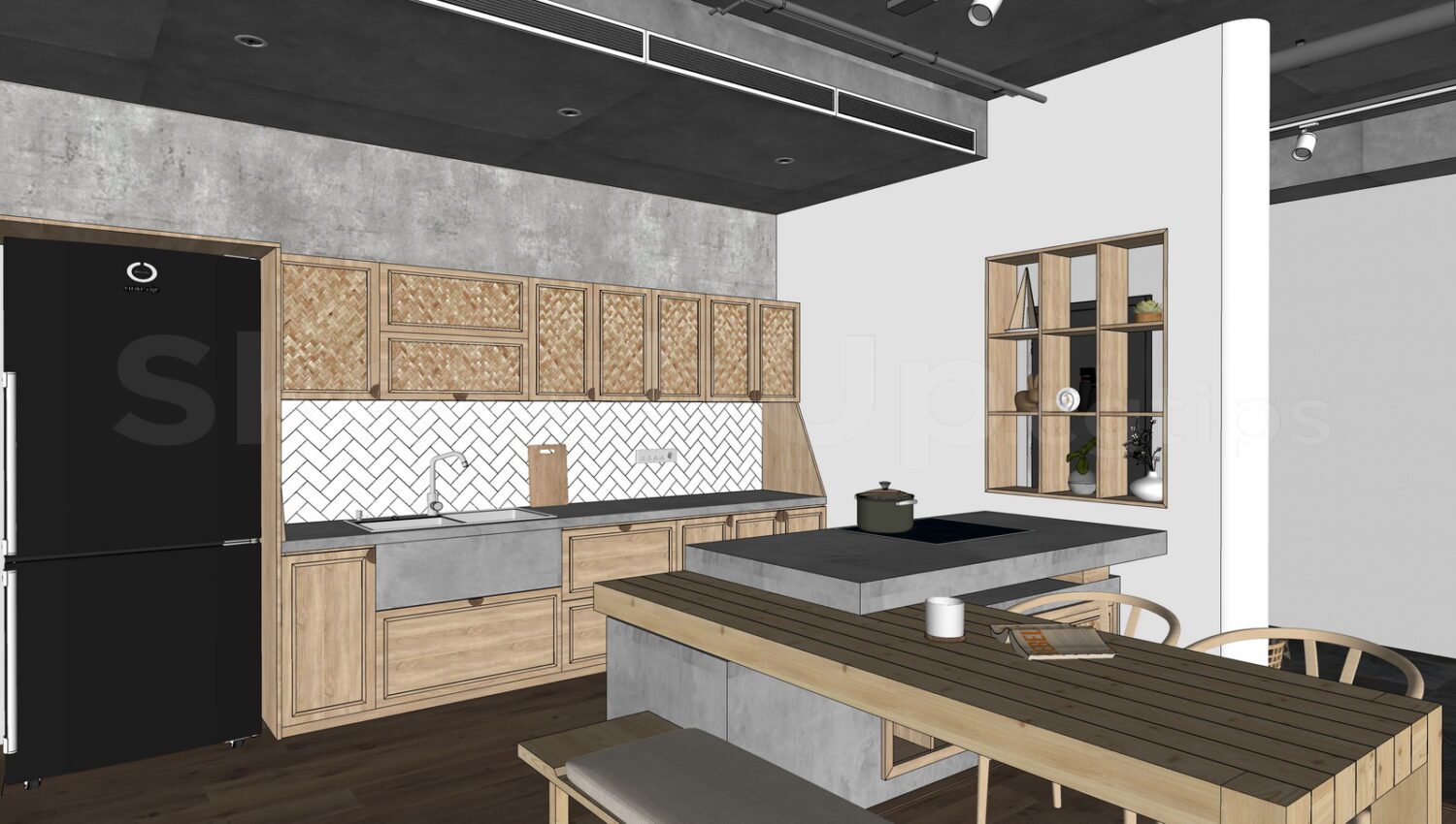 Sketchup公寓模型丨Compa Academy-6
