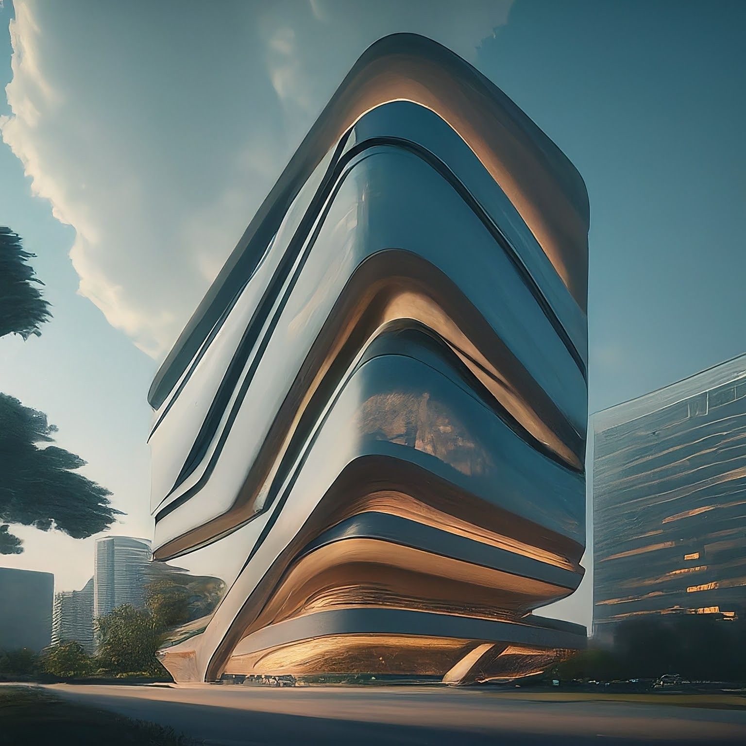 建筑草图丨Bozelos Panagiotis-3