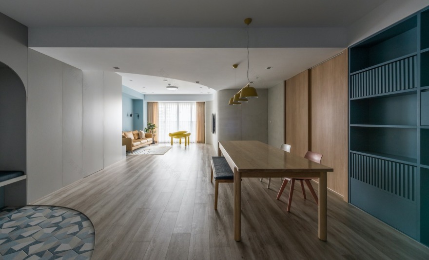 北纬 54°蓝调丨HAO 好室设计-14