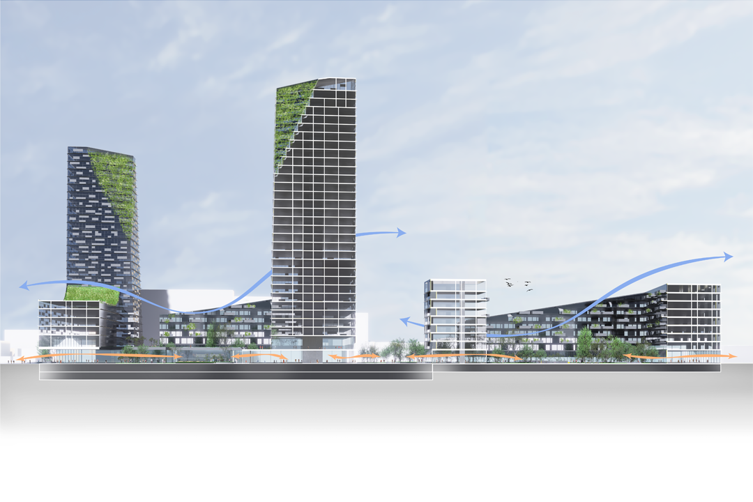 阿尔巴尼亚地拉那“节日之城”混合功能总体规划丨Archi Tectonics纽约建筑设计事务所-43