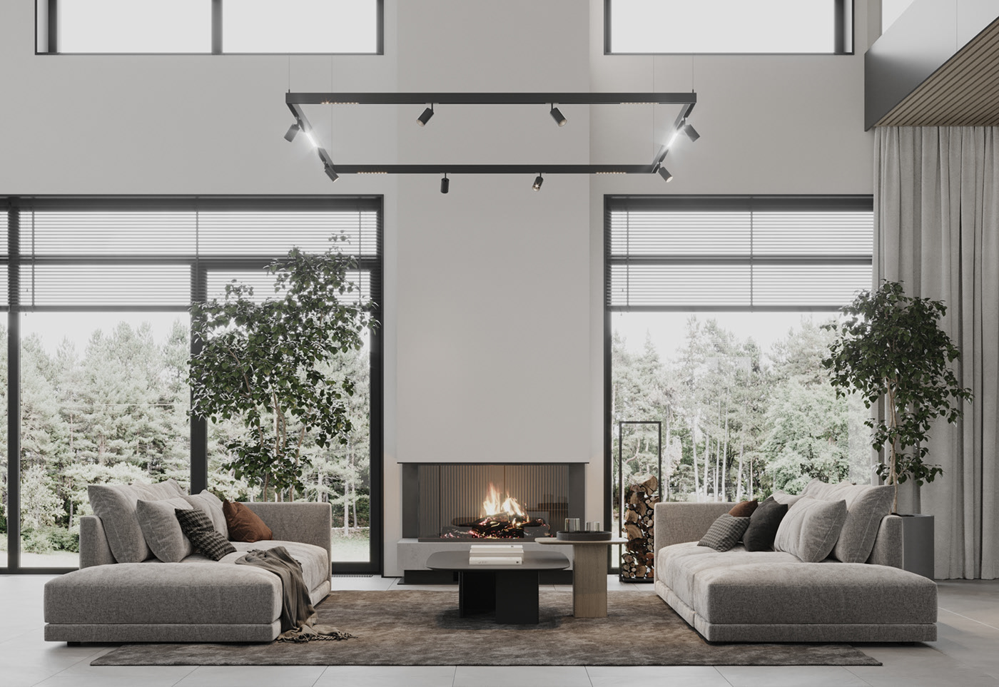 俄罗斯简约风住宅设计 淳朴魅力与优雅身段，打造韵味家居-3