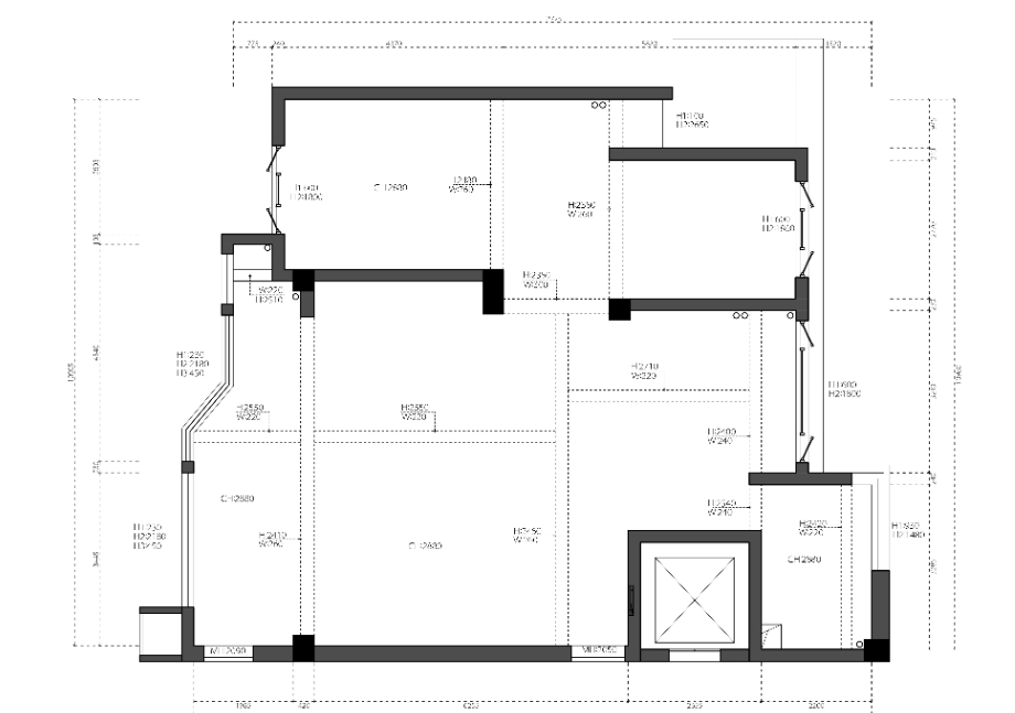129m²全能格局舒适家|临湖苑|御品设计-14
