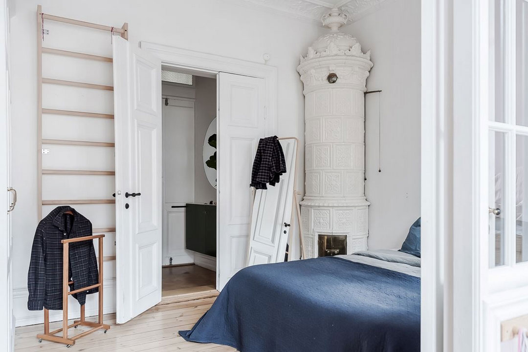 瑞典明亮宽敞公寓，古典与现代完美融合-14