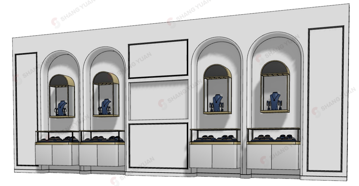 洛杉矶珠宝店项目丨Shangyuan Display-8