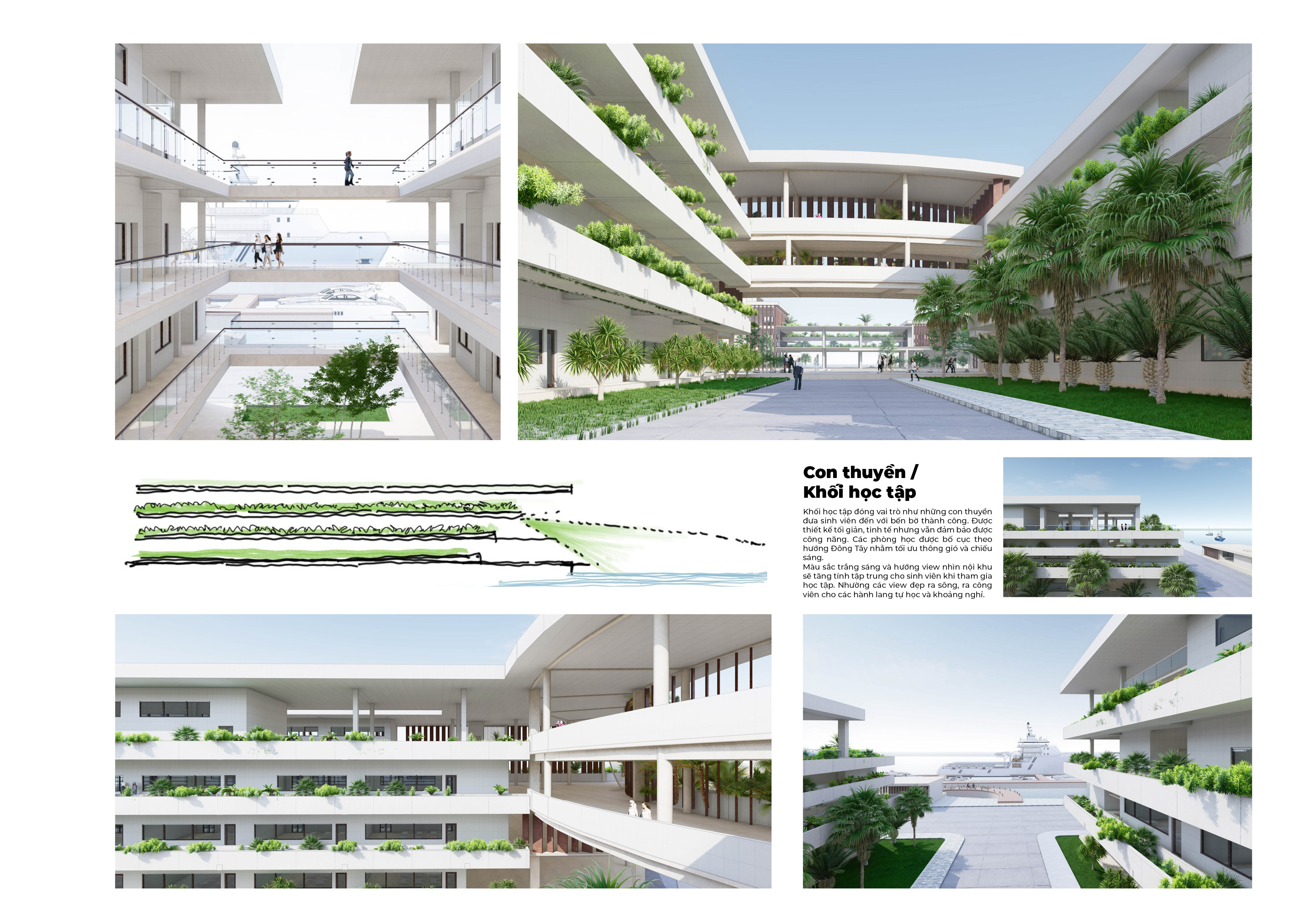 Đồ án công cộng: Trường cao đẳng giao thông vận tải-8