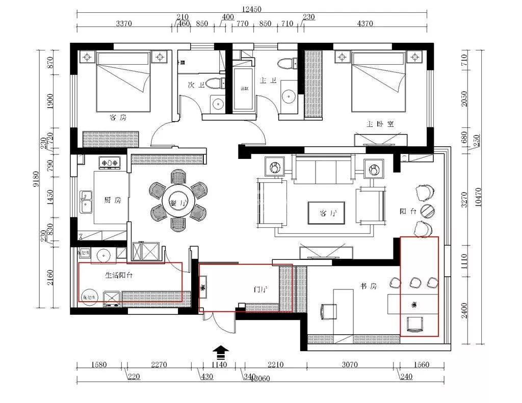 昆明华夏御棠中式风家居设计,悠然自得的生活空间-10