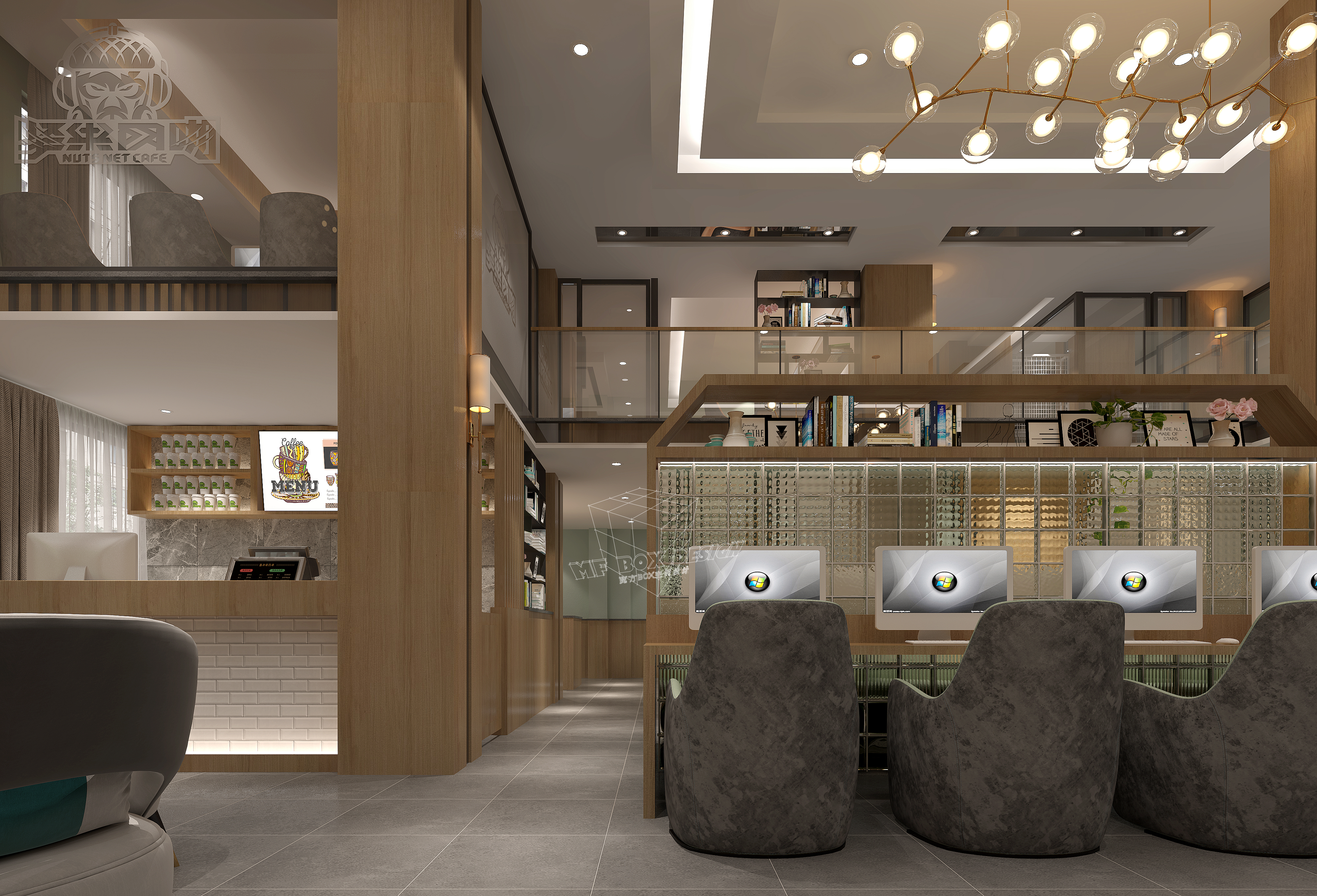 江西婺源坚果网咖一店丨中国江西丨魔方BoX空间设计事务所-3