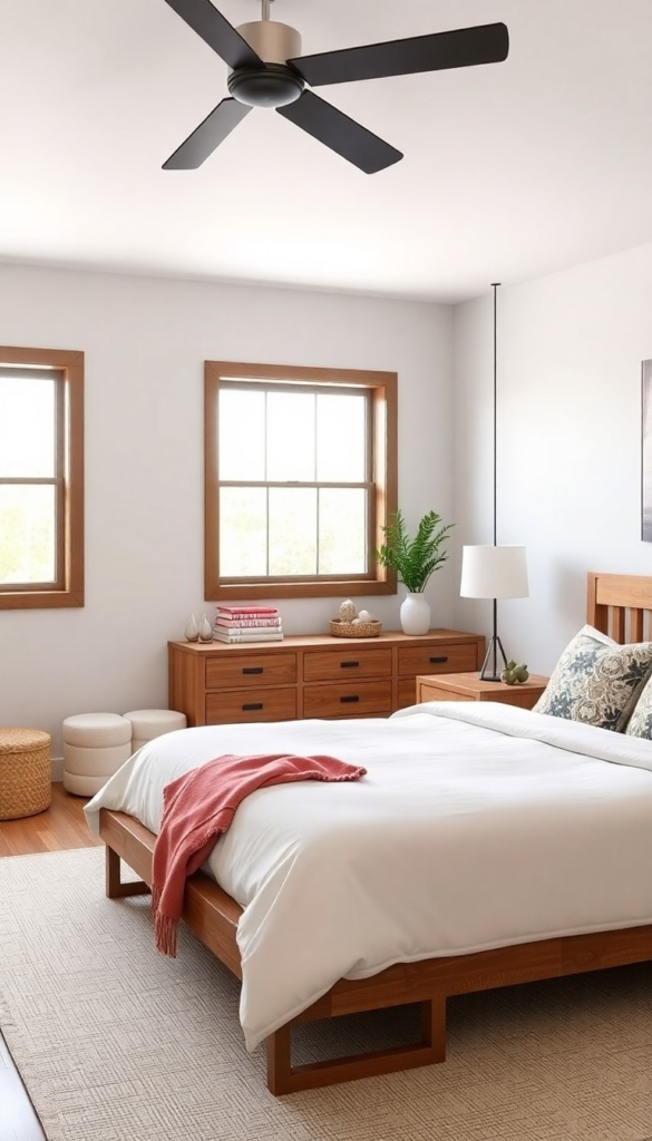 现代西方风格宁静卧室设计案例-41