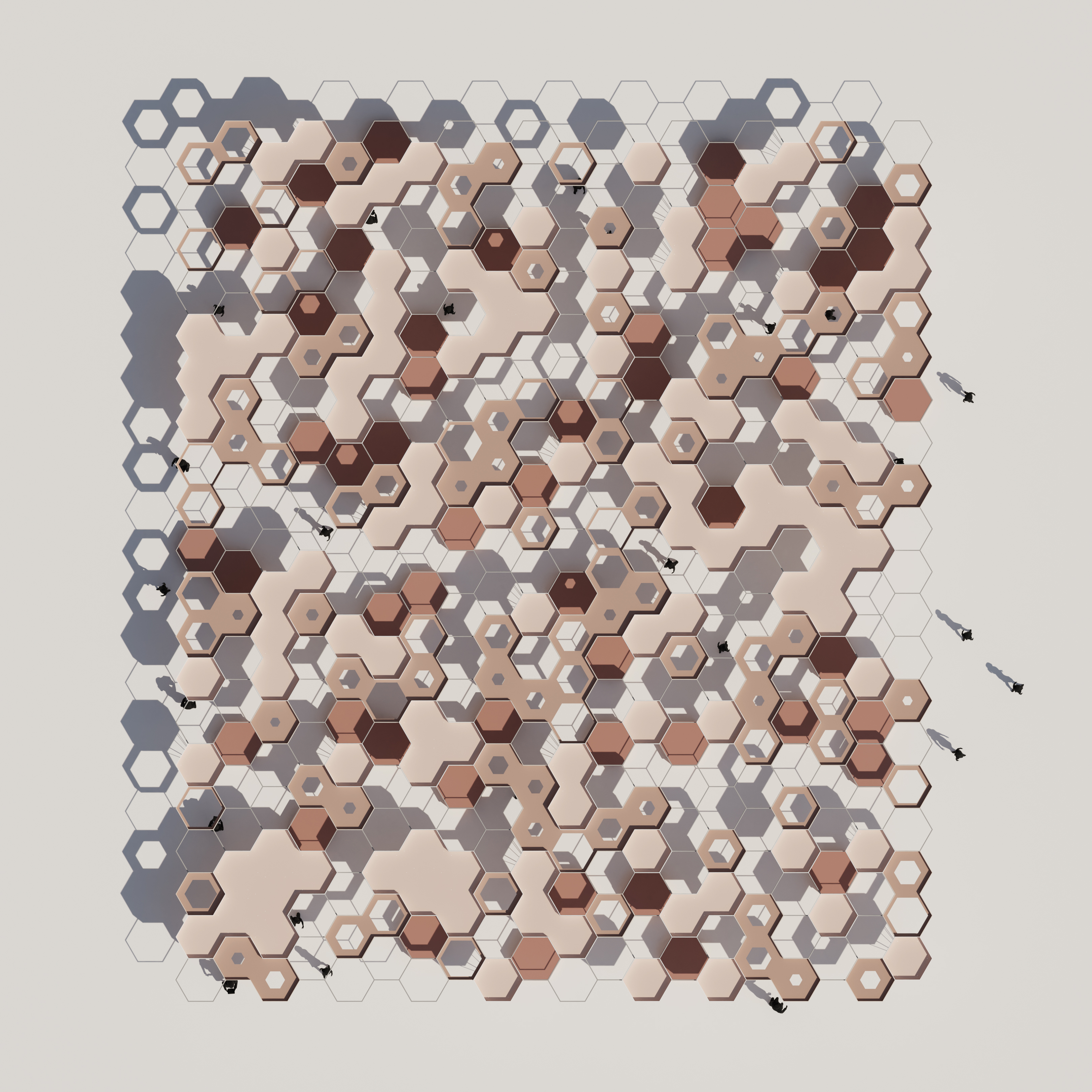 Hexagon Shade Pavilion Rhino Grasshopper Tutorial-15