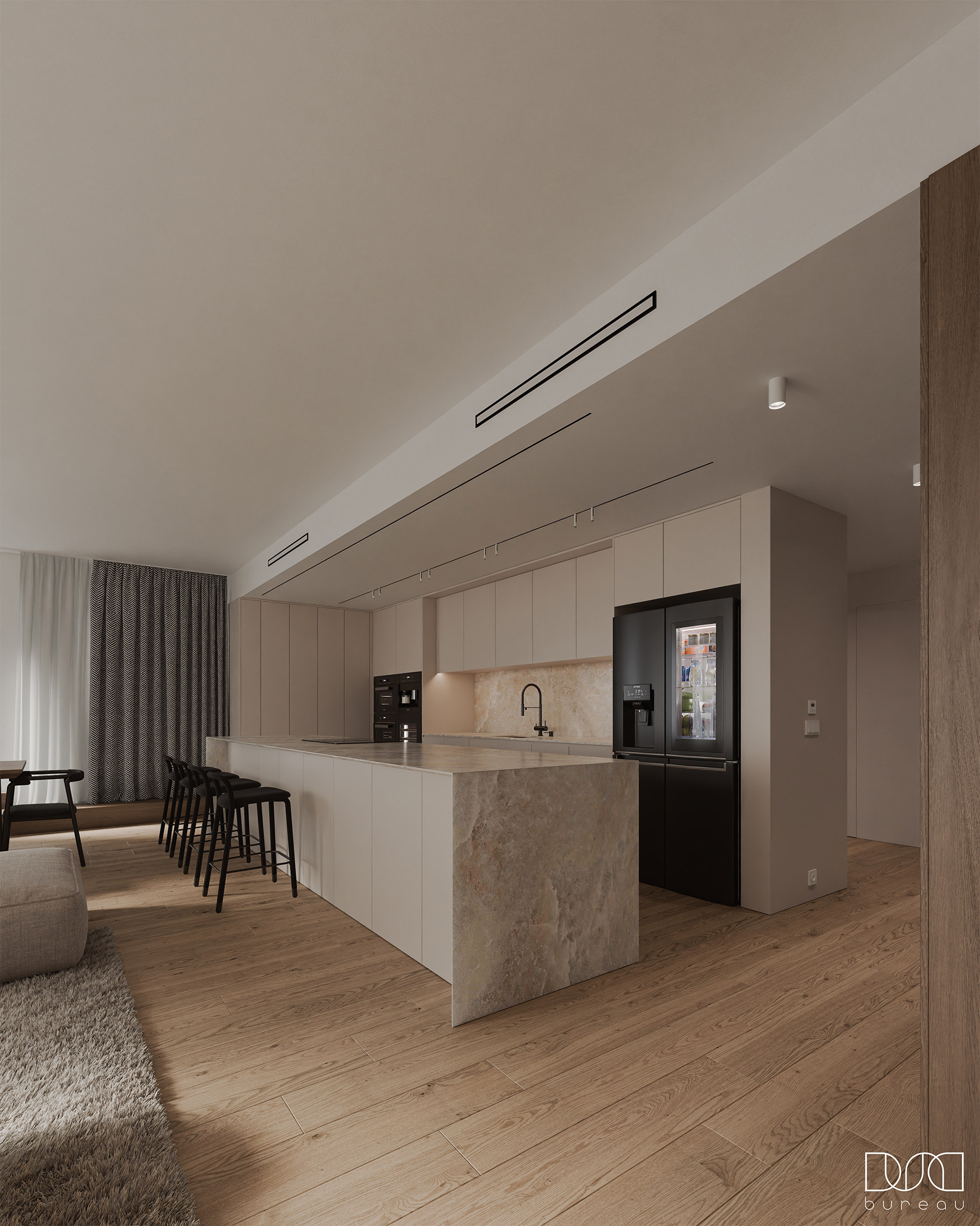 Eurovea  Bratislava公寓室内设计丨斯洛伐克布拉迪斯拉发丨DUNA BUREAU,Architekti L10-10