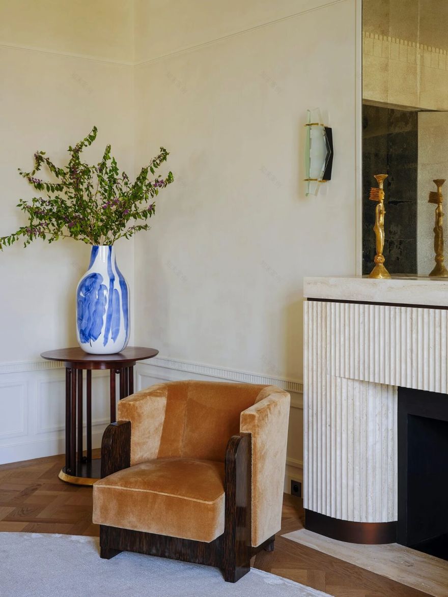 Henri Martin住宅丨法国巴黎丨Rodolphe Parente-5