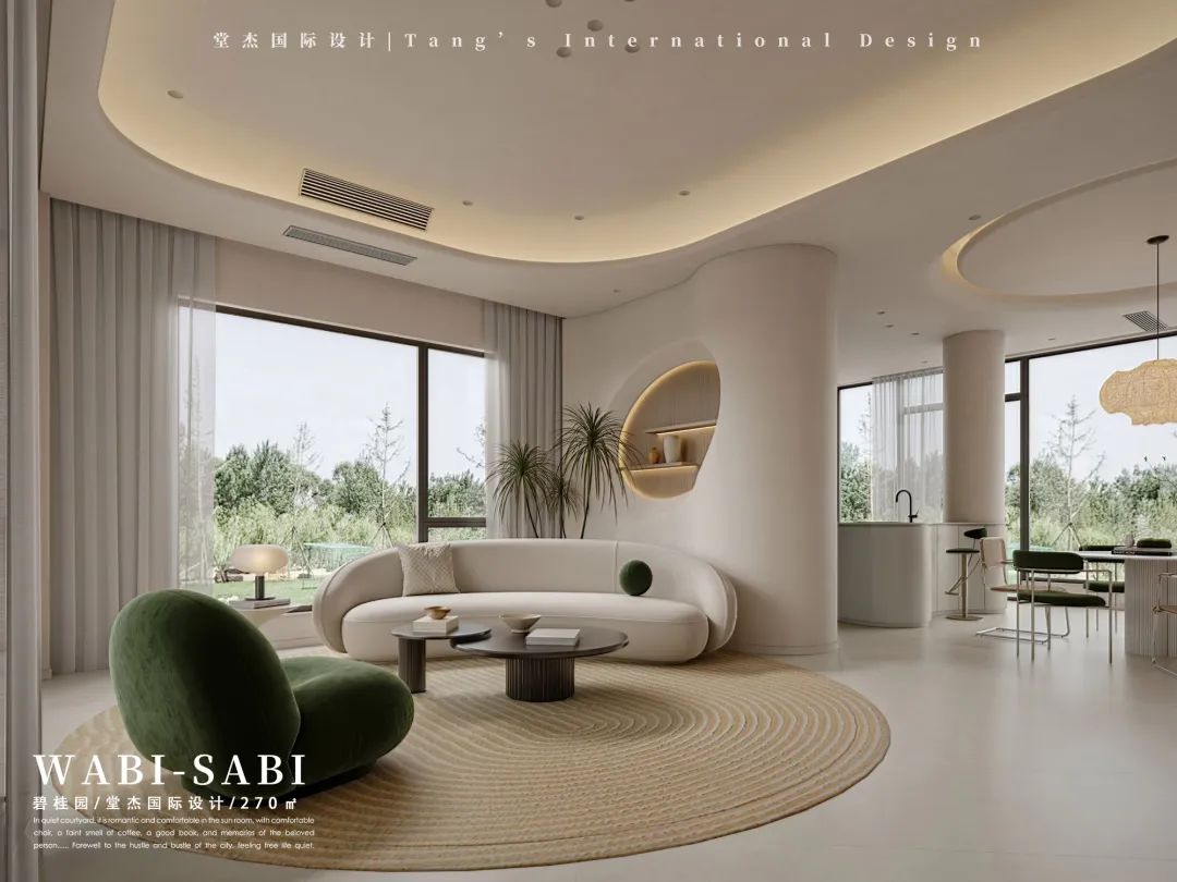 南京碧桂园 270㎡侘寂风别墅丨中国南京丨堂杰国际设计-15