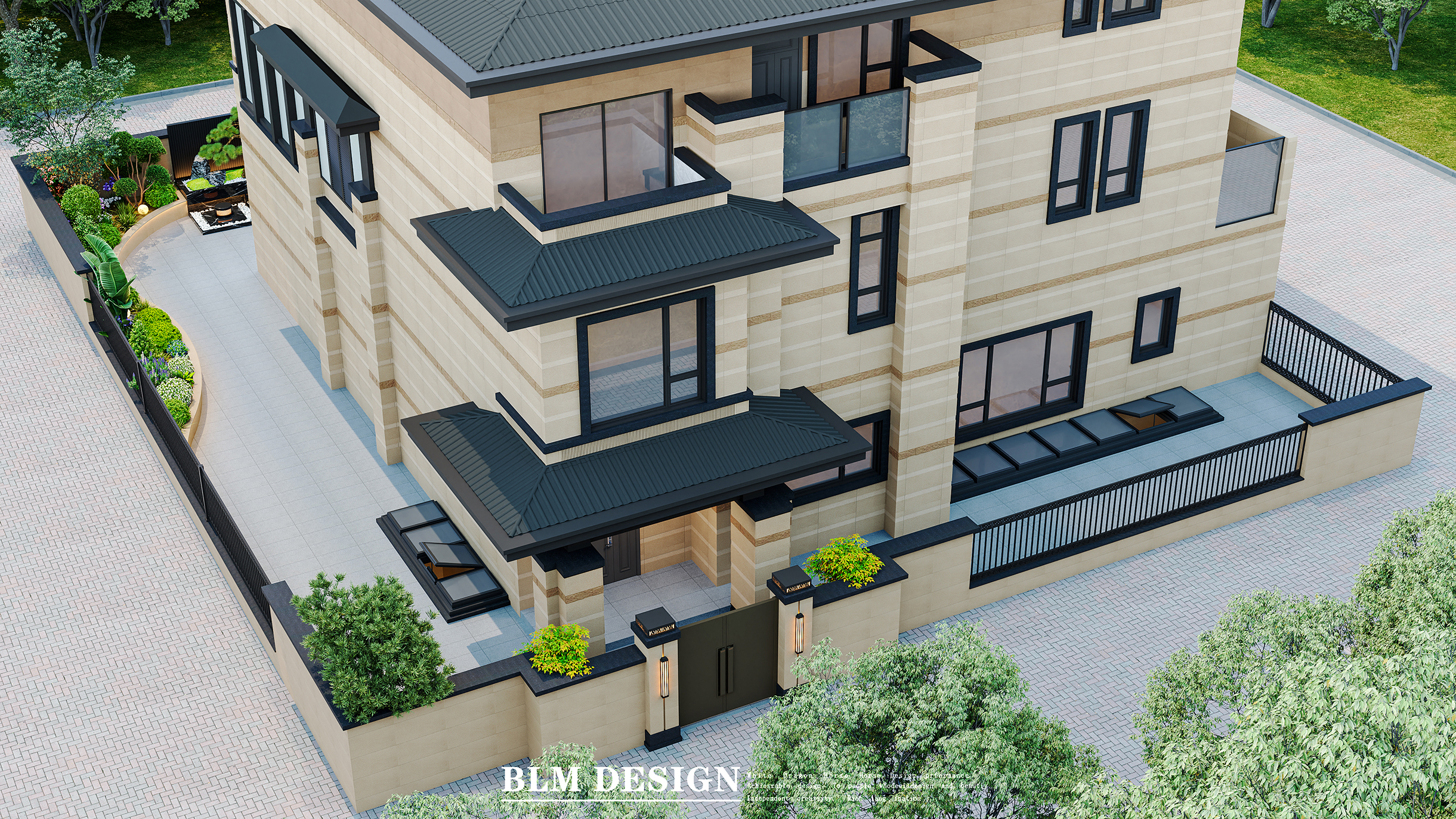 外立面效果图案例-0