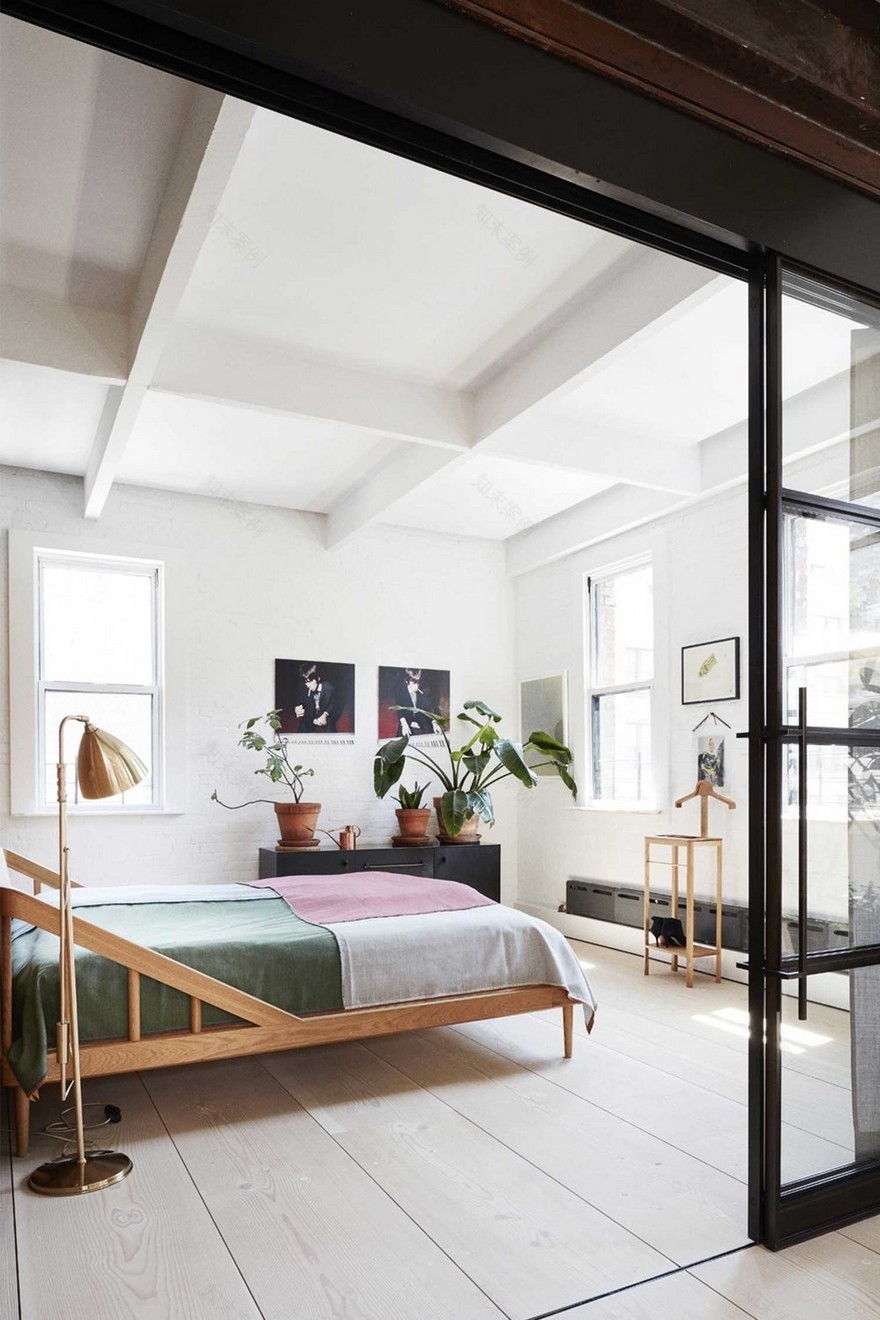 Scandinavian Minimalism Meets the Rough Aesthetics in Tribeca, New York-14
