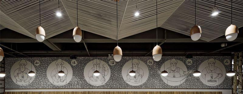 一蘭传统牛肉面馆 | 乌鲁木齐的工业风设计之旅-26