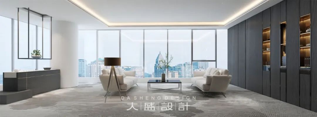 大盛设计 · 东方意蕴与现代办公美学的融合丨中国南宁丨大盛设计事务所-11
