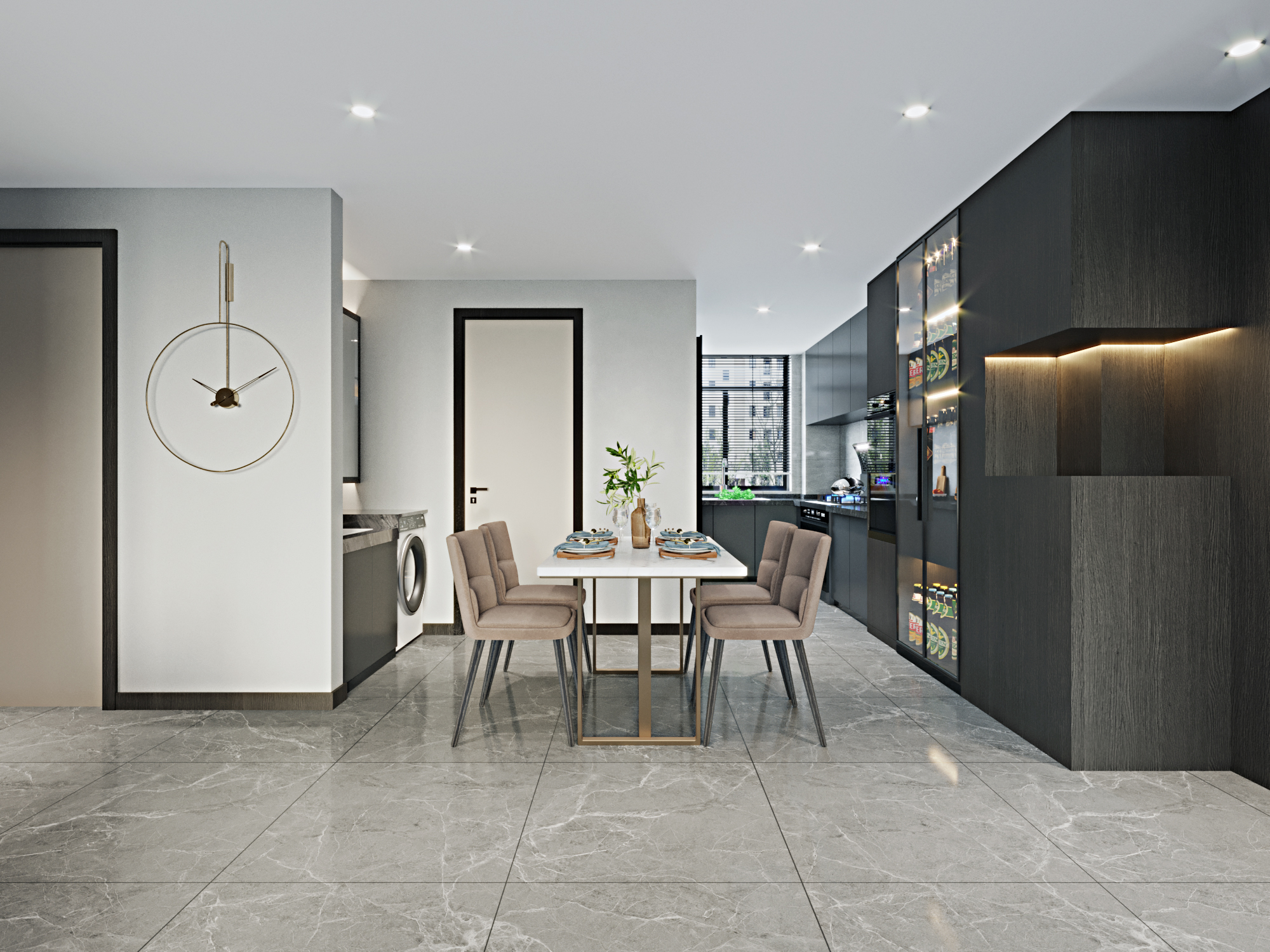 知名设计师打造极致光影空间，夜幕下的温馨港湾-2