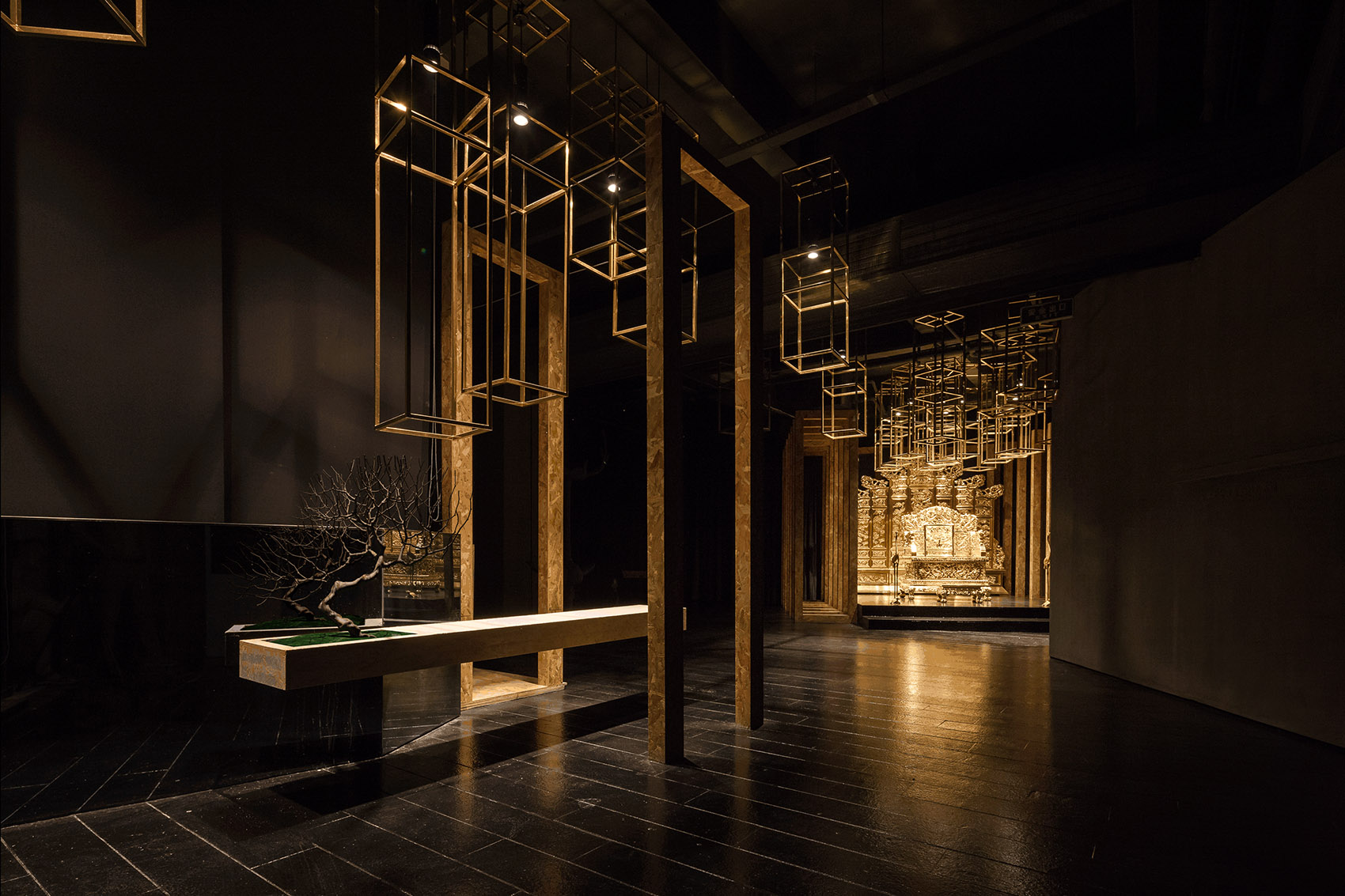武汉金箔艺术馆——金色空间中的多功能融合-2