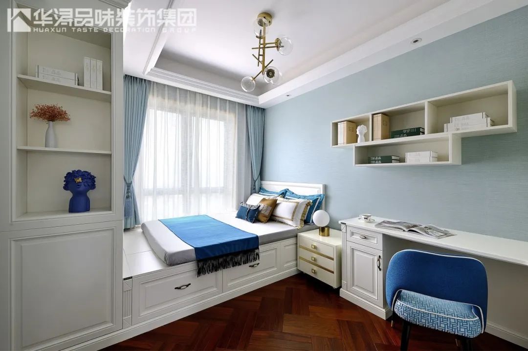 198m²美式轻奢复式住宅,简约中的奢华体验-51