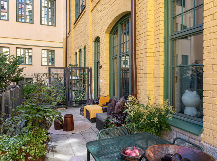 斯德哥尔摩昔日工业建筑改造的优雅阁楼-22